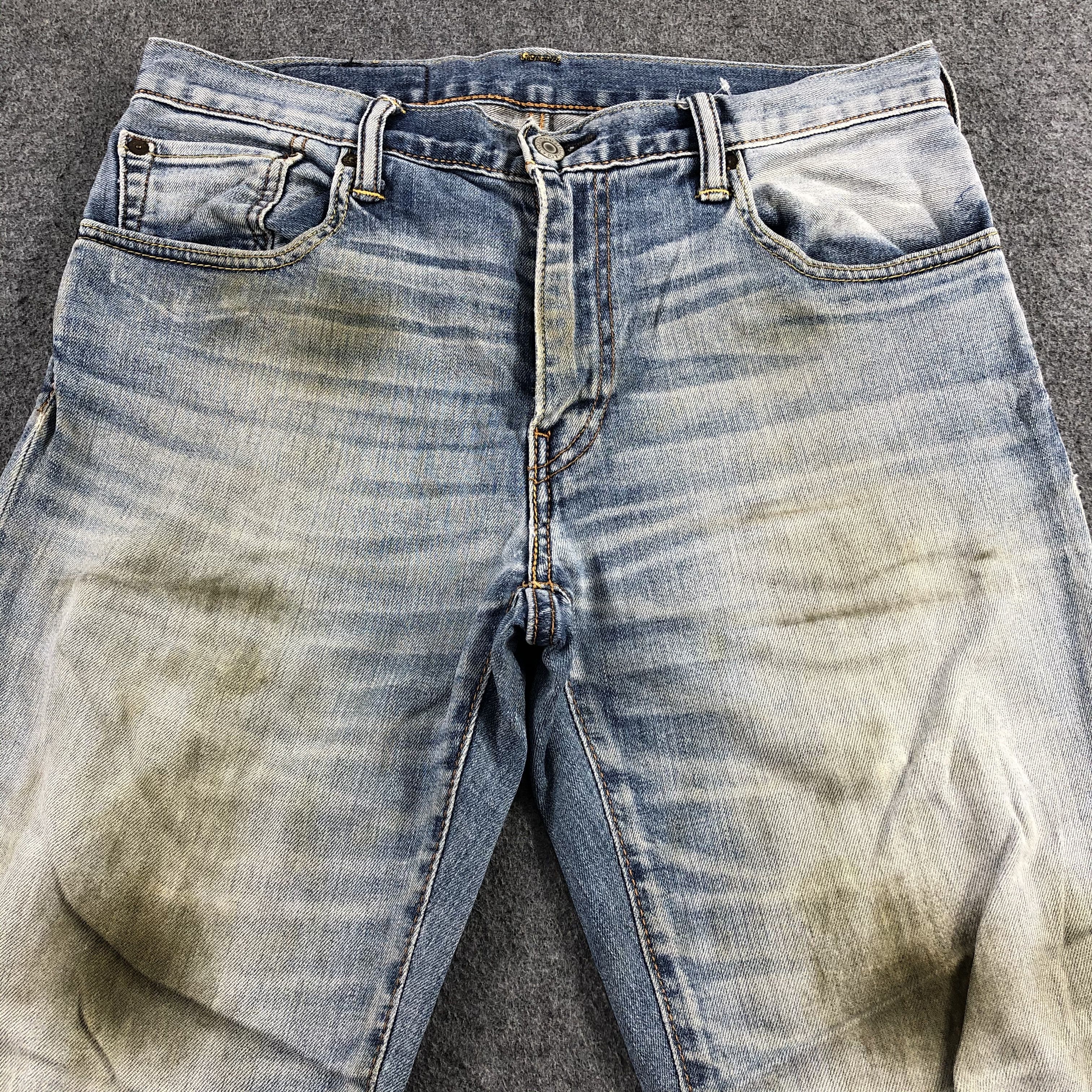Levi's Vintage Light Wash Levis 551 Jeans-J1883 Size US 32 / EU 48 - 3 Thumbnail