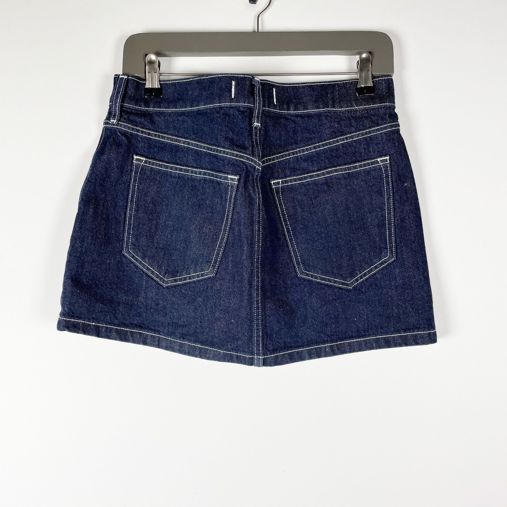 Abercrombie & Fitch Abercrombie & Fitch Cotton Denim Foldover Size 26" / US 2 / IT 38 - 4 Thumbnail