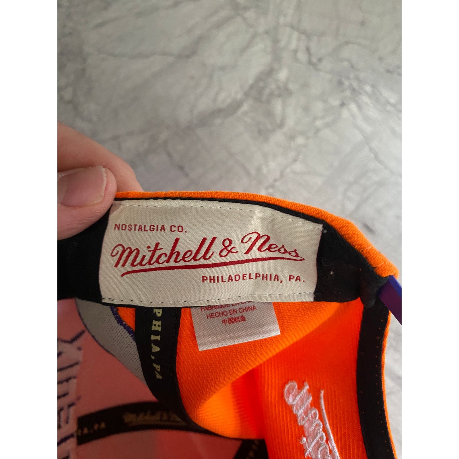 Mitchell & Ness Phoenix Suns Mitchell & Ness NBA Basketball Snapback Hat Size ONE SIZE - 8 Thumbnail