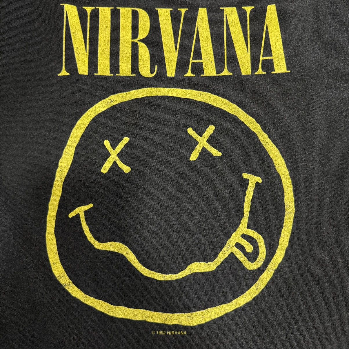 Nirvana Vintage Nirvana Smiley Shirt 1992 Size US XL / EU 56 / 4 - 5 Thumbnail