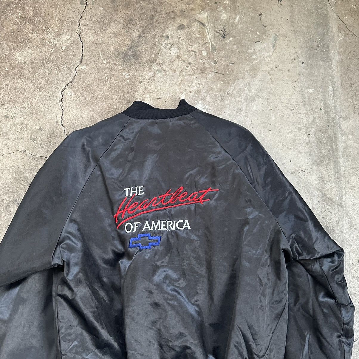 Chevrolet × Vintage Chevrolet Heartbeat of America light bomber jacket vintage Size US M / EU 48-50 / 2 - 9 Thumbnail