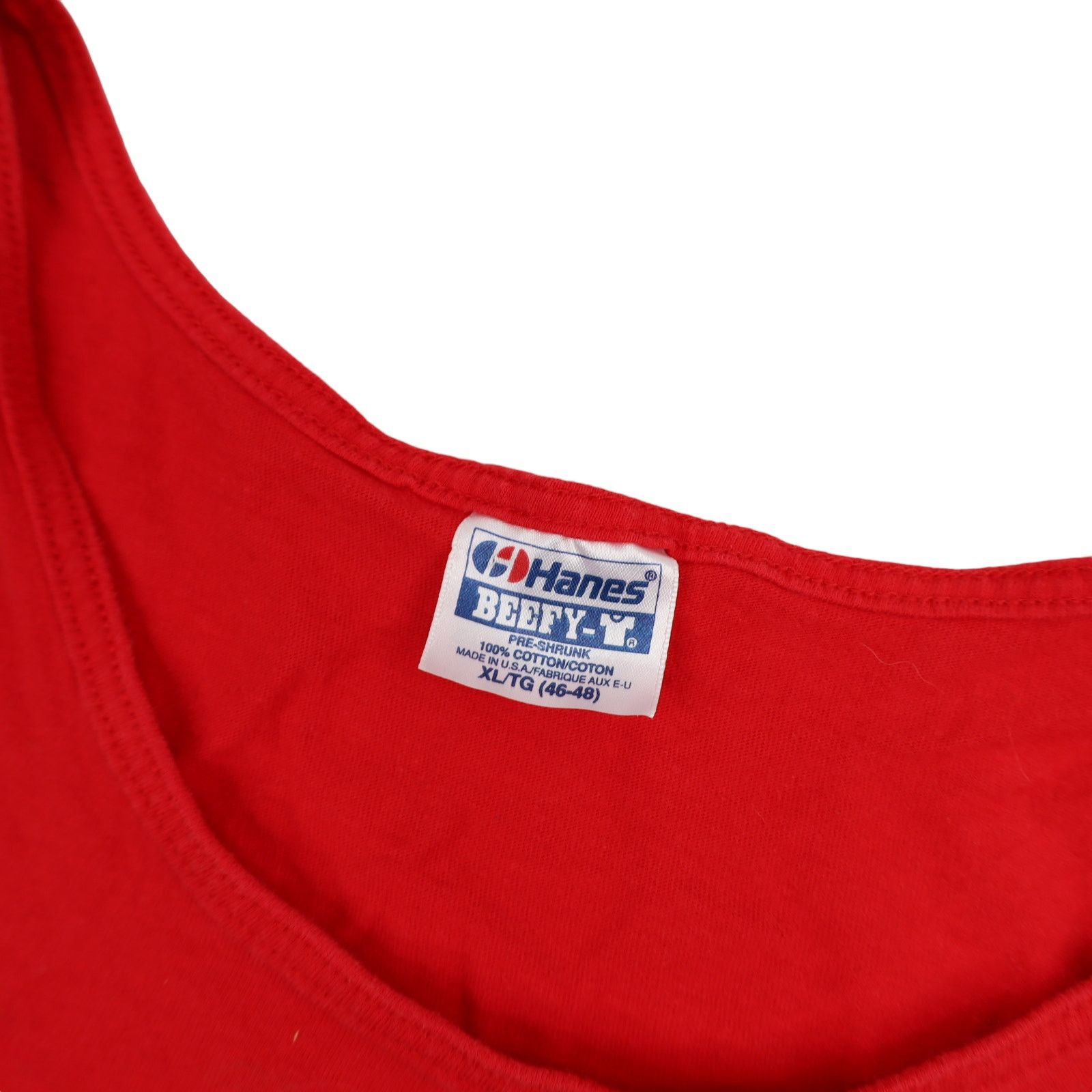 NBA × Vintage Vintage Team Hanes Chicago Bulls Graphic Tank Top Size US XL / EU 56 / 4 - 4 Thumbnail