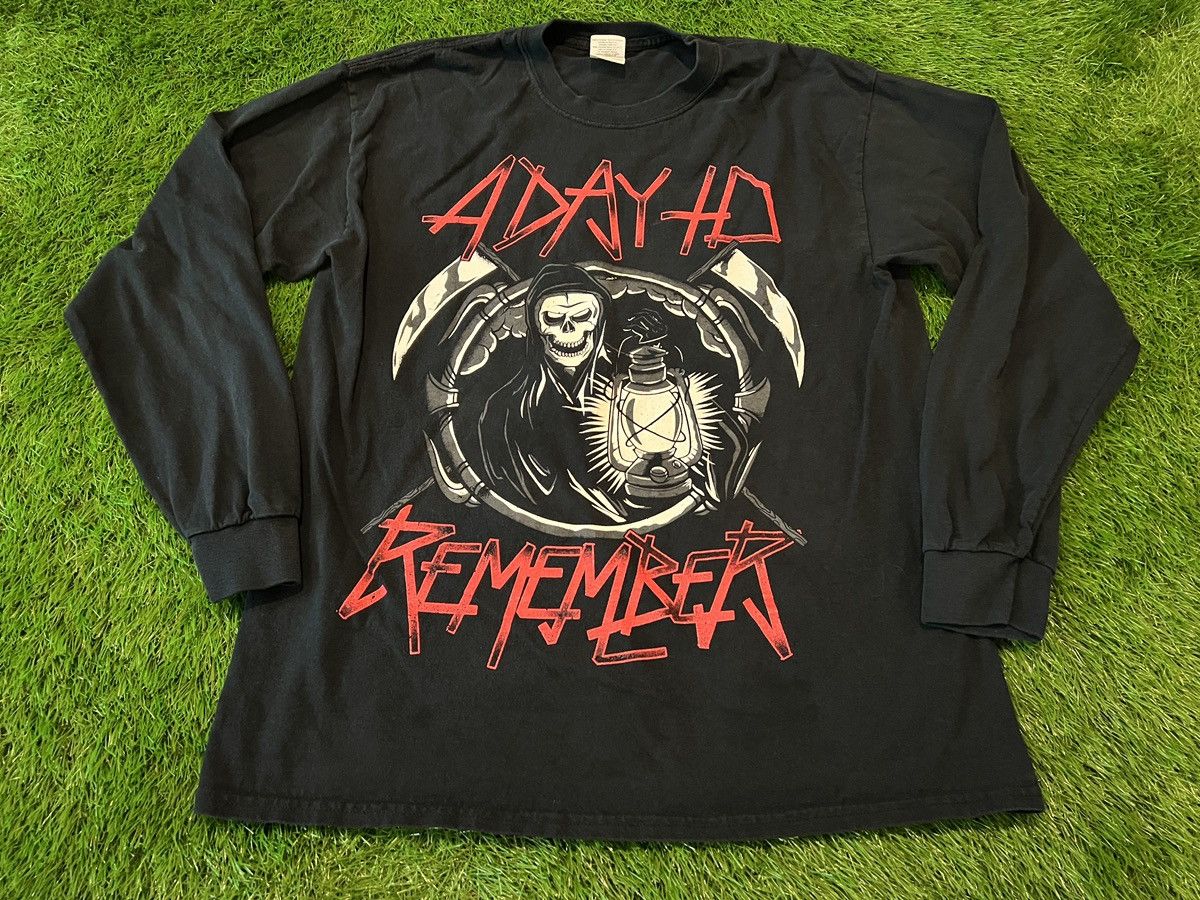 Band Tees A Day To Remember ADTR Band Reaper Rare Mr Highway’s | Grailed