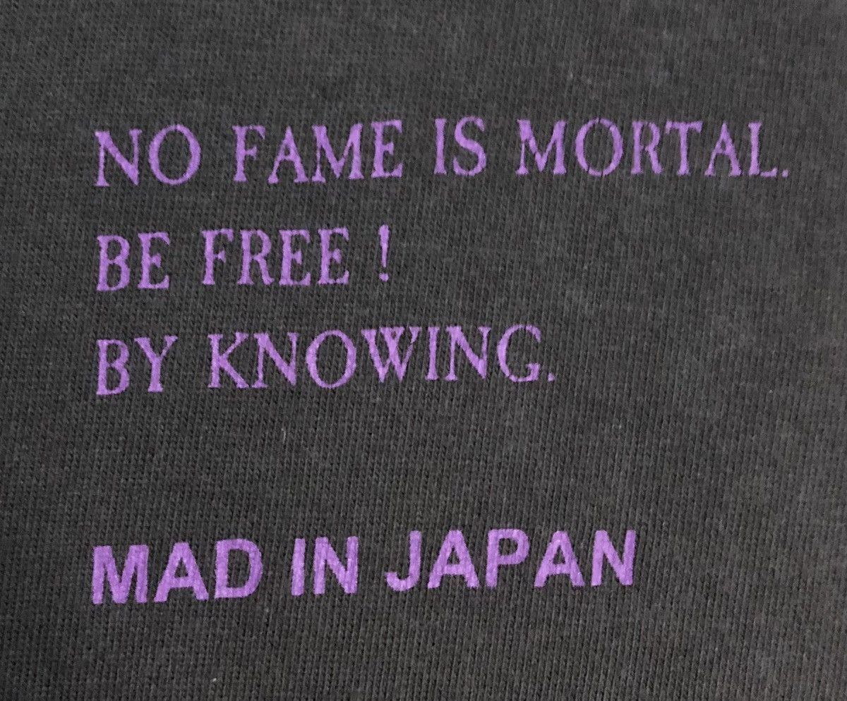 Vintage Vintage United Athle No Fame Is Mortal Be Free T-Shirt Size US XL / EU 56 / 4 - 4 Thumbnail