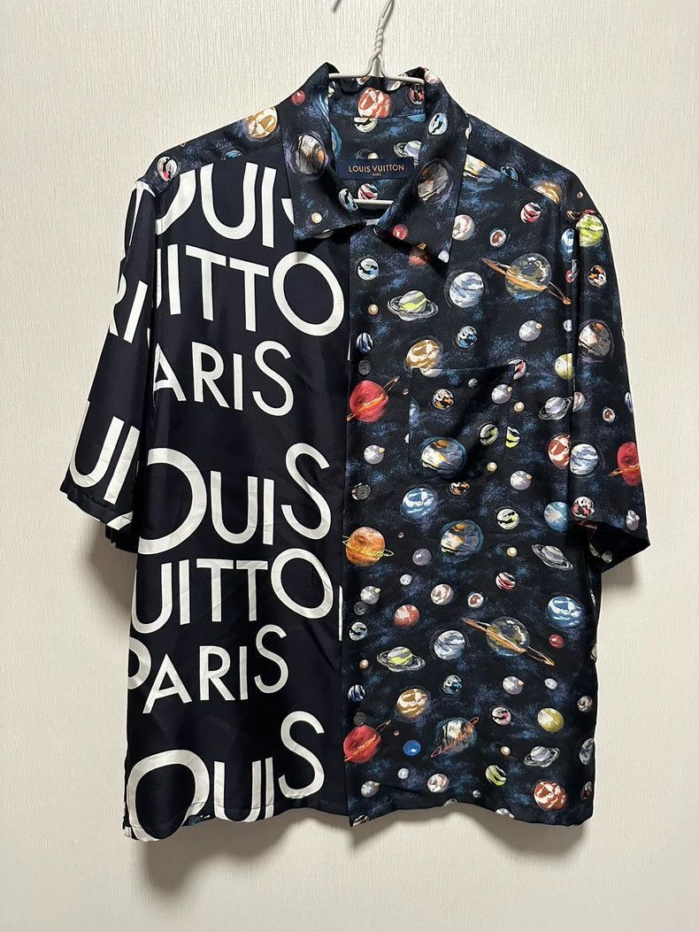Louis Vuitton Louis Vuitton Louis Vuitton Silk Short Sleeve Shirt XL-250 Size US XL / EU 56 / 4 - 1 Thumbnail