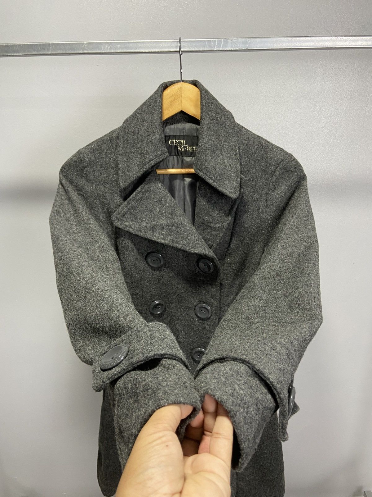Japanese Brand Cecil McBee wool coat Size S / US 4 / IT 40 - 5 Thumbnail