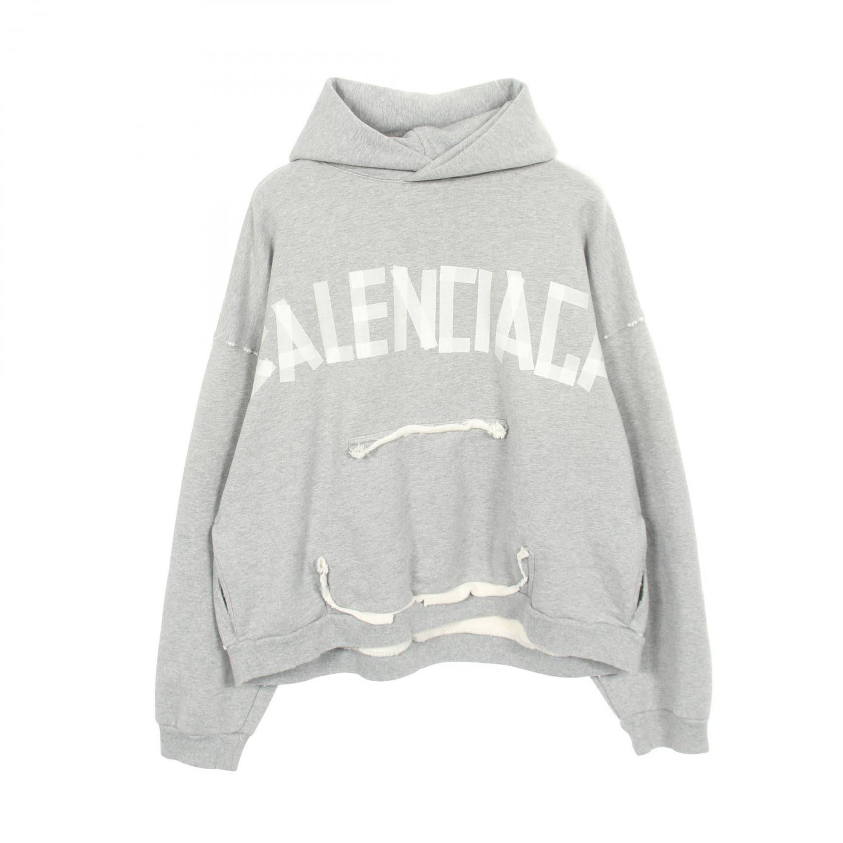 Balenciaga Balenciaga Balenciaga TAPE TYPE BB logo cotton hoodie Textile Sweatshirts & Hoodies DUTY FREE for USA Size ONE SIZE - 1 Thumbnail