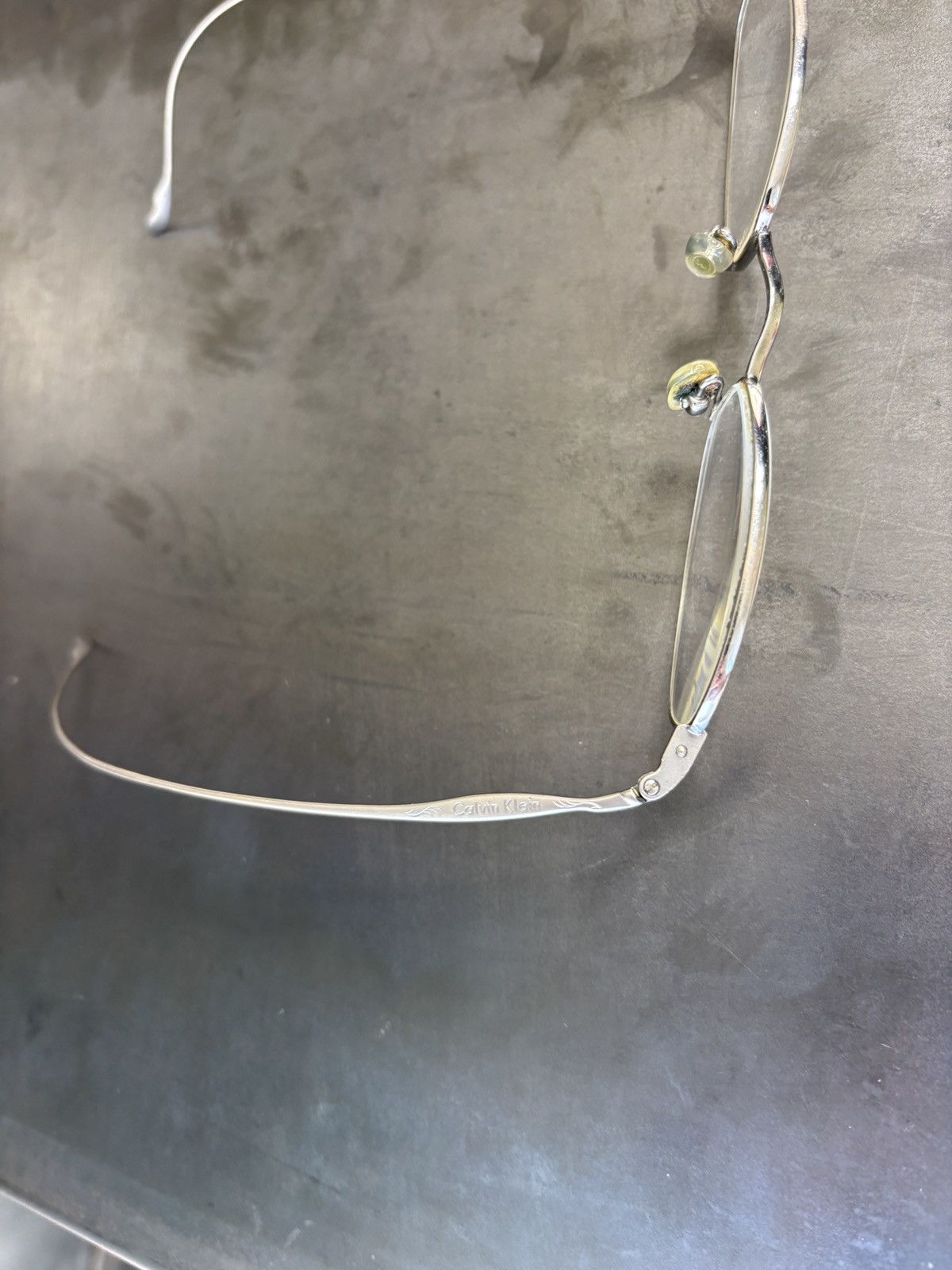 Calvin Klein Vintage Calvin Klein Titanium Eyeglasses Frames 511 1990s Size ONE SIZE - 4 Thumbnail