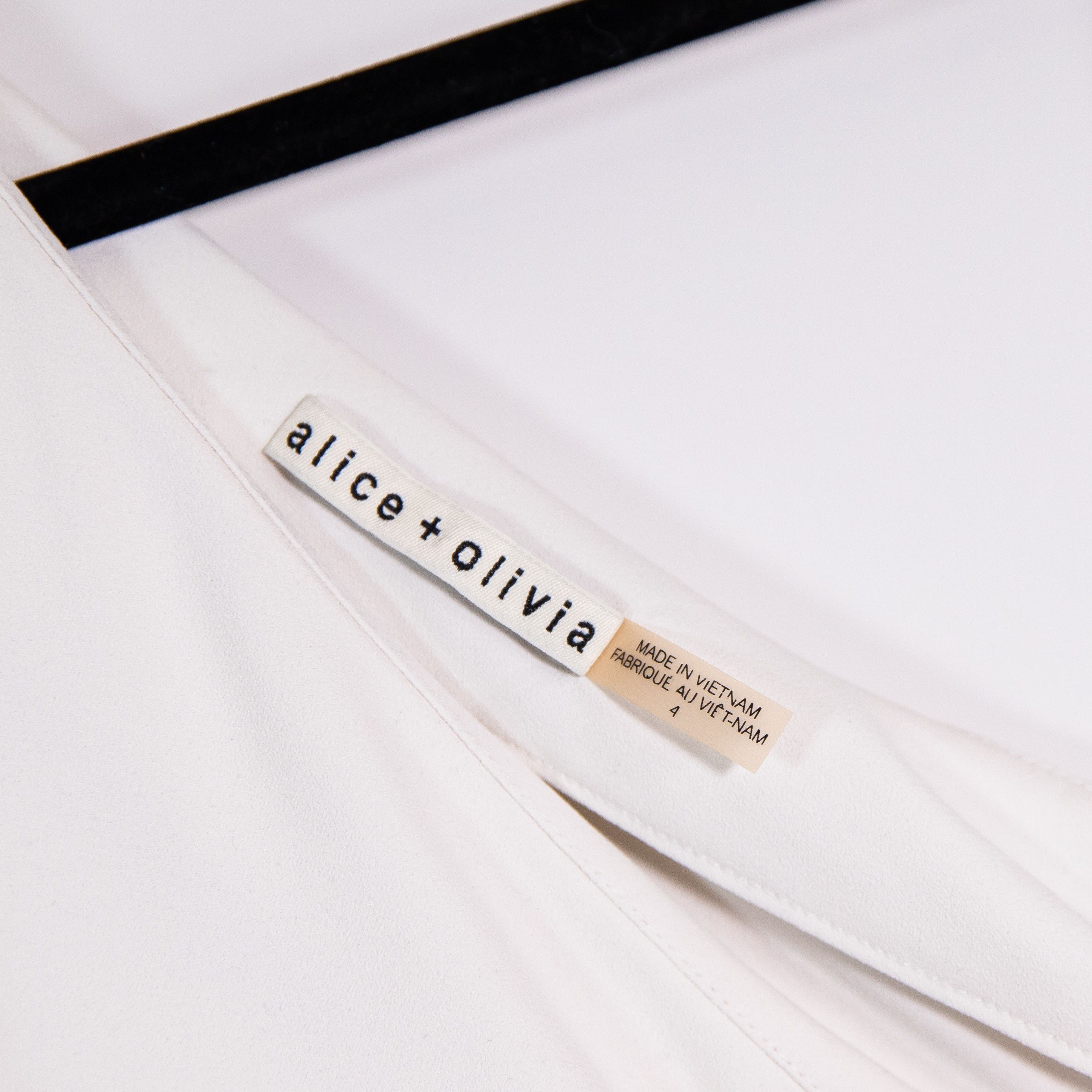 Alice + Olivia Alice + Olivia Crepe Pleated One Shoulder Size S / US 4 / IT 40 - 2 Thumbnail