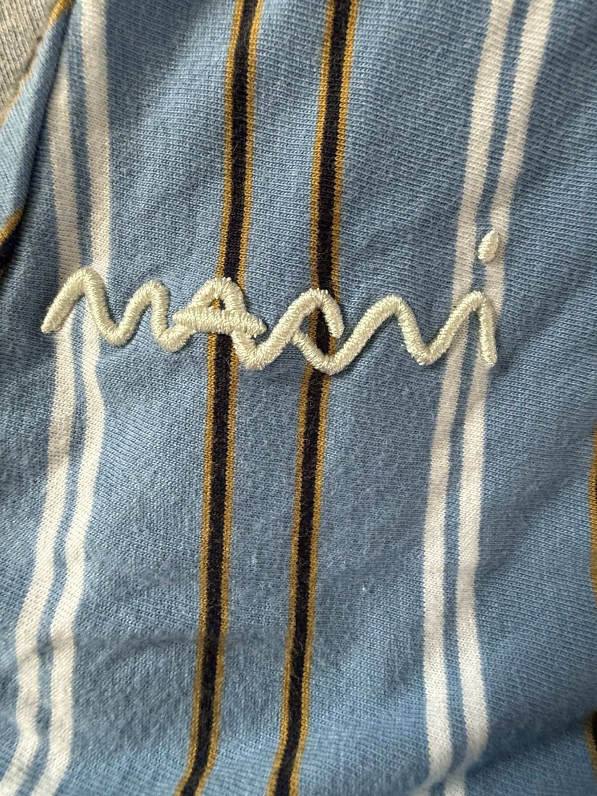 Marni Marni Blue Striped Long Sleeve T-shirt Size US L / EU 52-54 / 3 - 3 Thumbnail