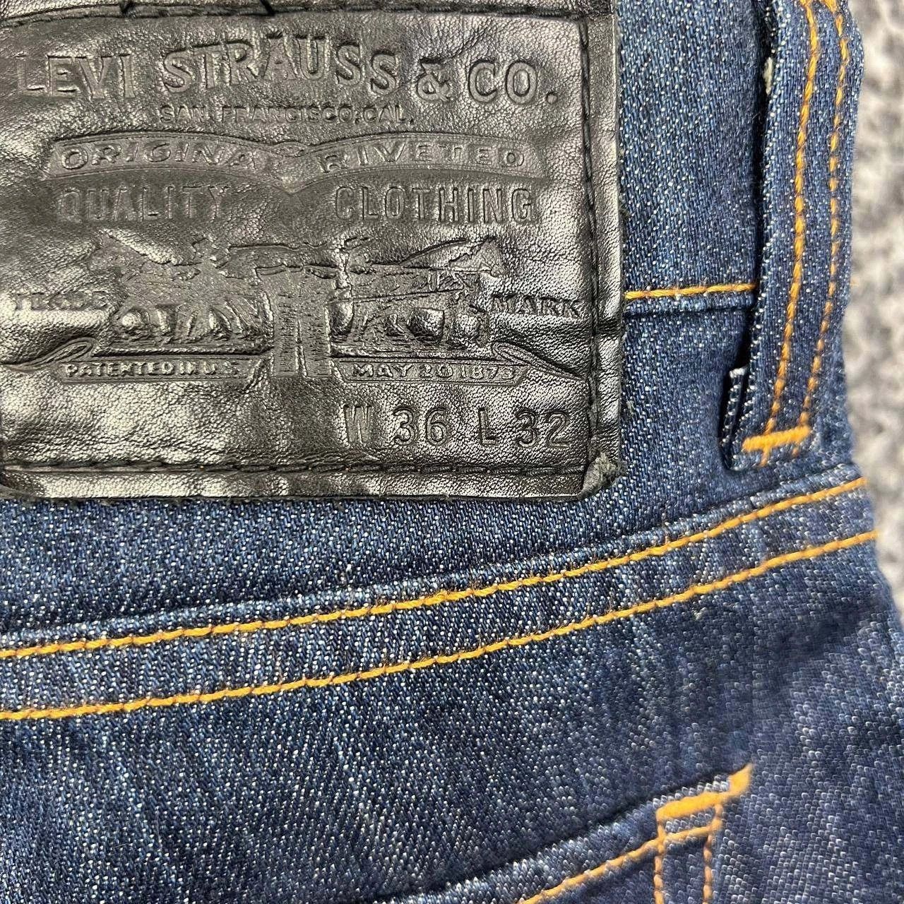 Levi's Levi's 511 Jeans Men 36x32 Straight Denim Pants Pocket Size US 36 / EU 52 - 7 Thumbnail