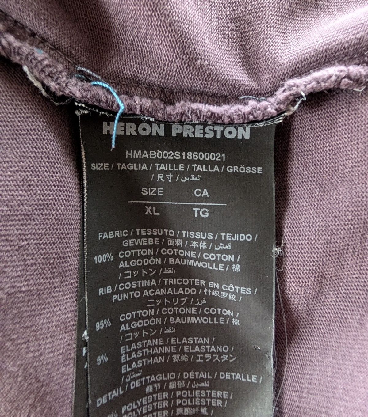 Heron Preston Heron Preston Long Sleeve CTNMB Jersone Tee Size US XL / EU 56 / 4 - 6 Thumbnail