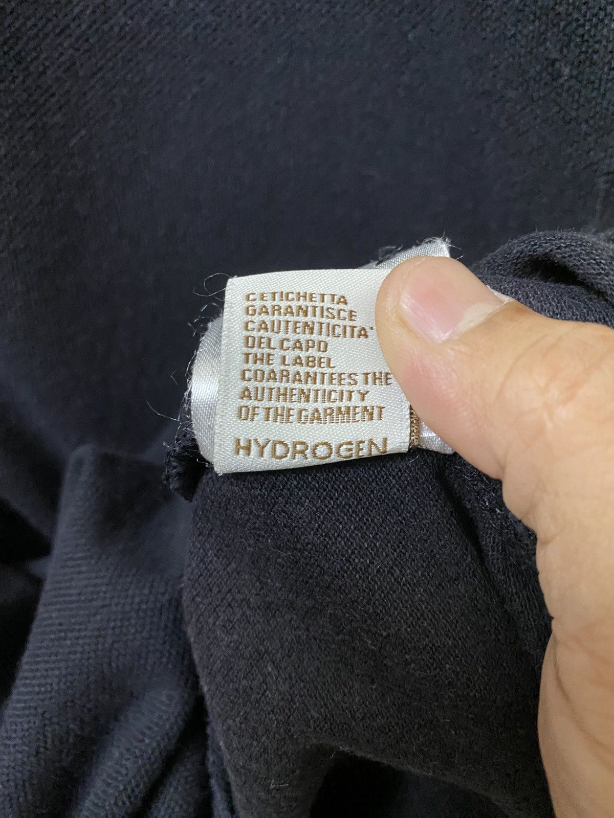 HYDROGEN Hydrogen Polo Shirt Small Logo Black Colour Size US M / EU 48-50 / 2 - 9 Thumbnail
