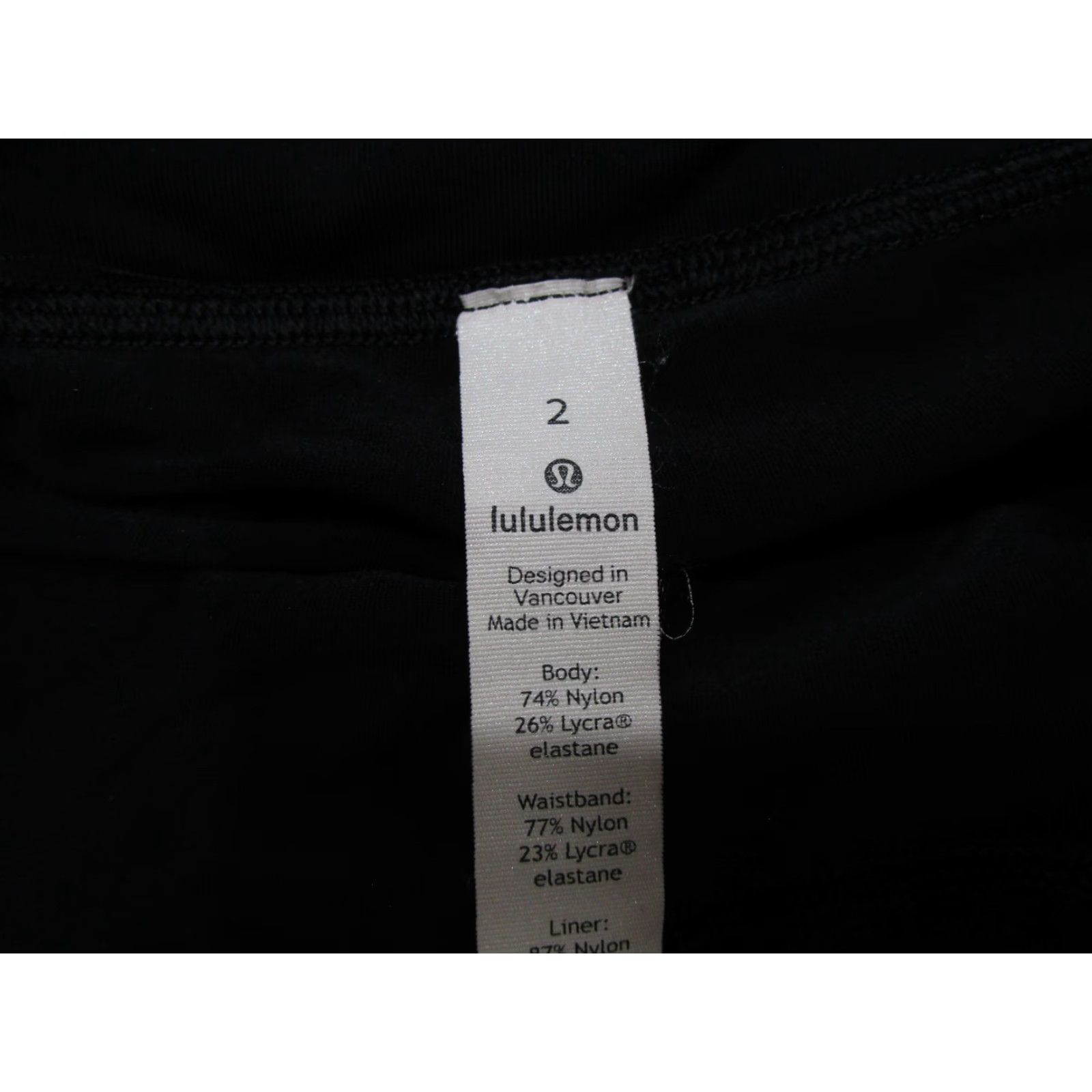 Lululemon Lululemon Skort Tennis Quick Pace Black White Womens Size 2 Zip Pocket Skirt Athletic Athleisure Short Summer Spring Fall Size 26" / US 2 / IT 38 - 3 Thumbnail