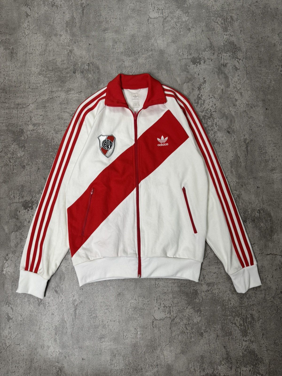 Adidas VINTAGE ADIDAS RIVER PLATE TRACK TOP Size US M / EU 48-50 / 2 - 1 Thumbnail