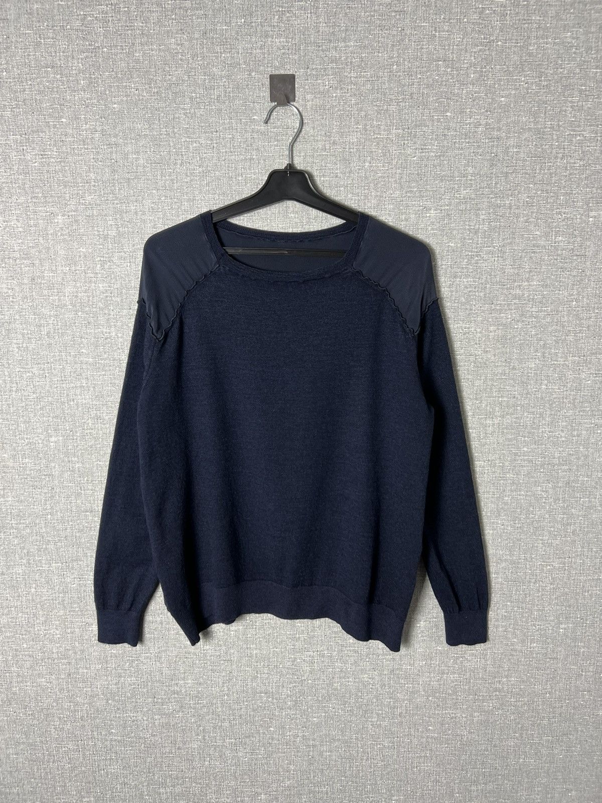 Stella McCartney RARE Stella McCartney Virgin Wool & Silk Jumper Sweater Size L / US 10 / IT 46 - 1 Thumbnail