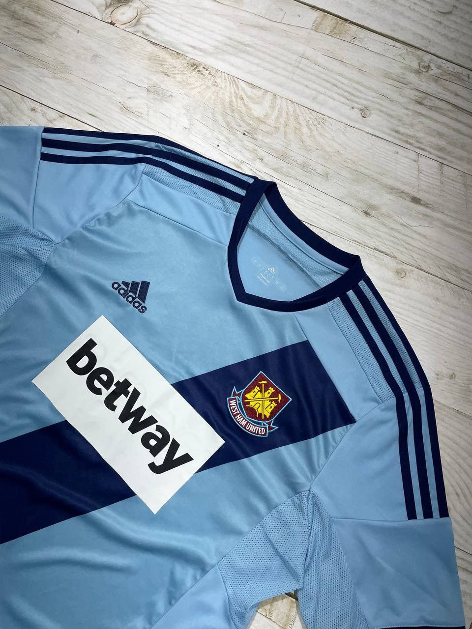 Adidas Adidas West Ham United 2014 2015 Away Shirt Soccer Jersey Size US L / EU 52-54 / 3 - 2 Thumbnail