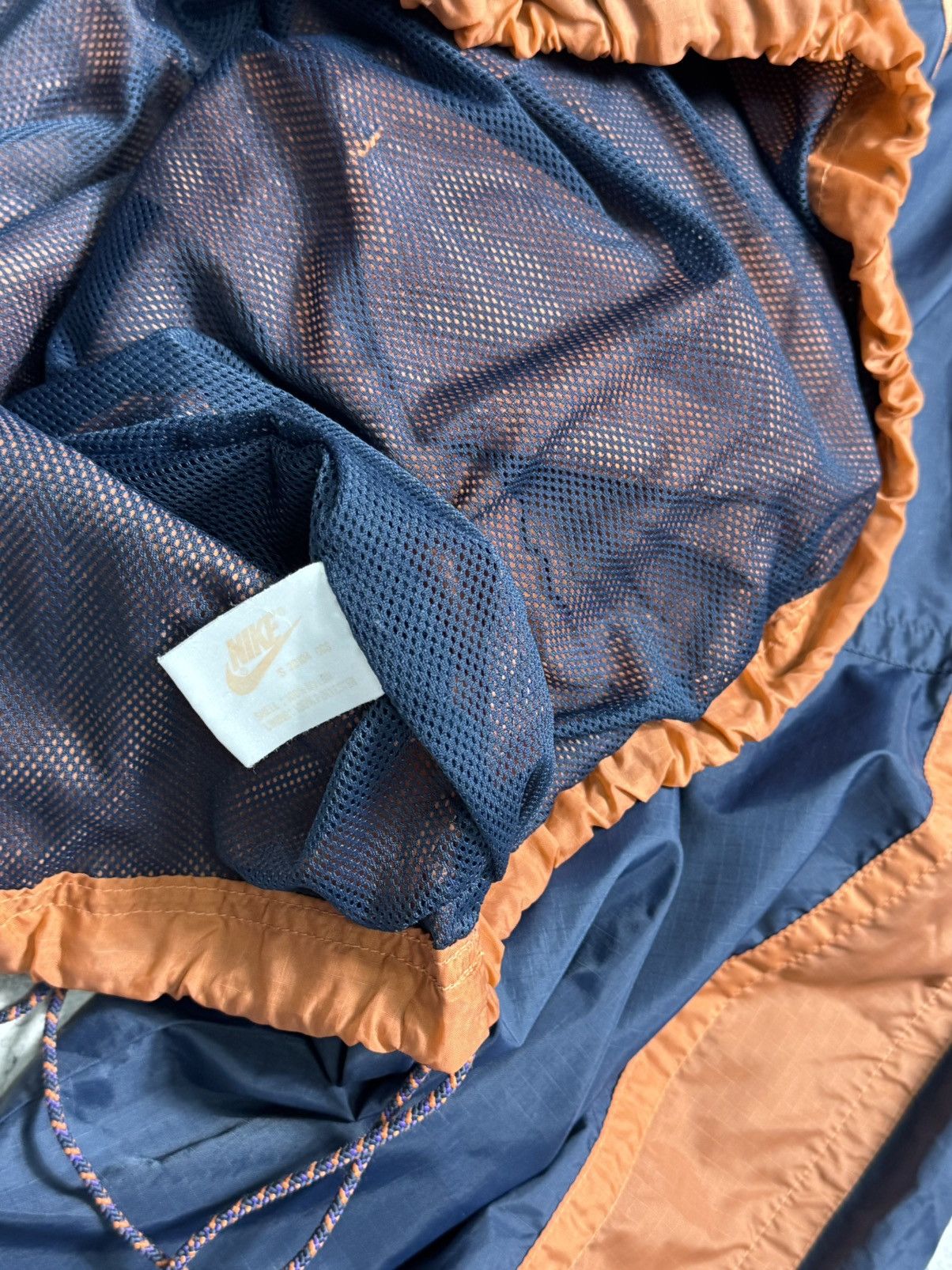 Nike Vintage 80s Nike Nylon Jacket 1/2 Zip Anorak Rare Hype Size US XXL / EU 58 / 5 - 10 Thumbnail