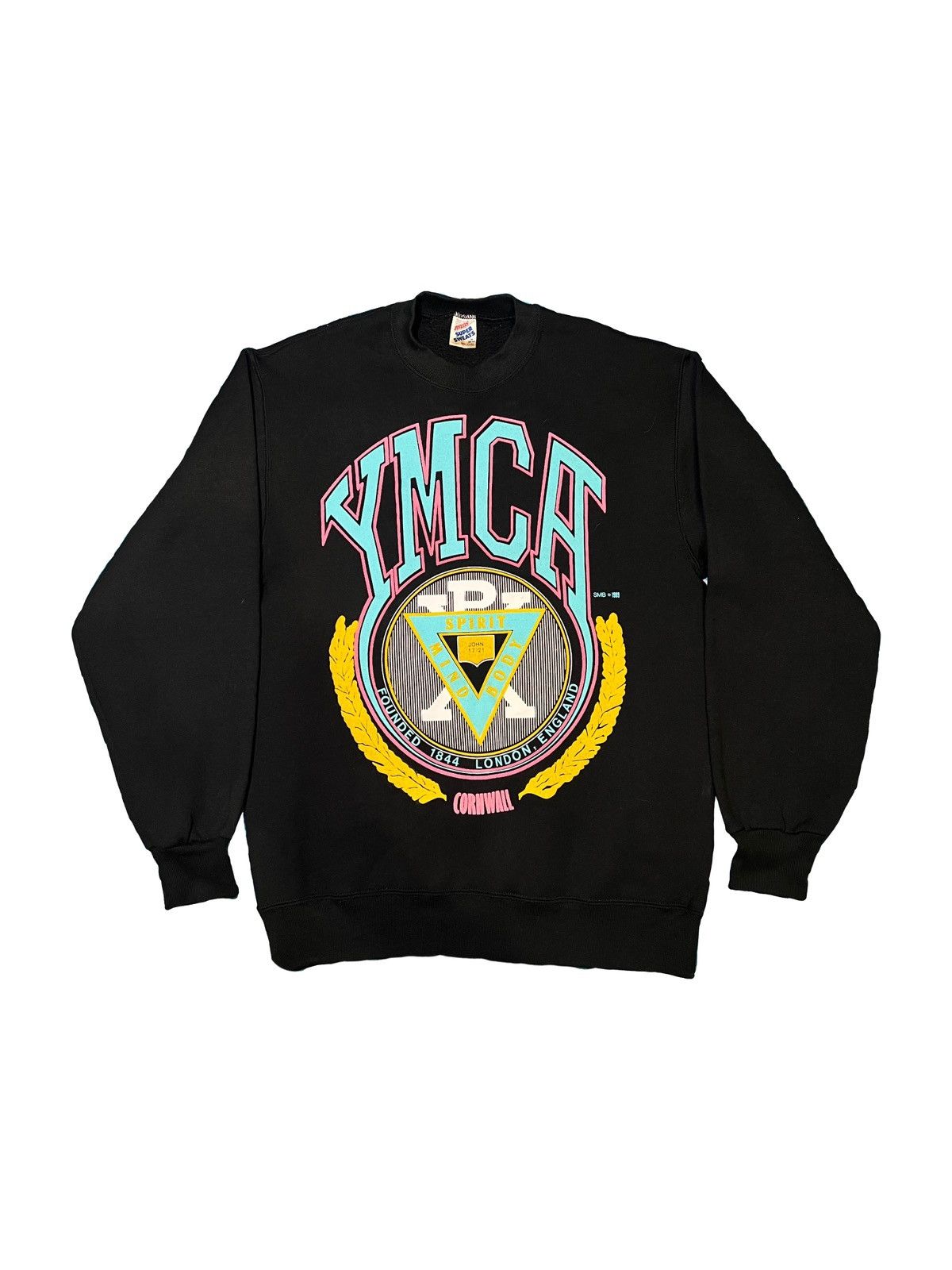 Other Vintage 80’s Jerzees YMCA Cornwall Crew Neck Sweatshirts Y2K Size US M / EU 48-50 / 2 - 2 Thumbnail