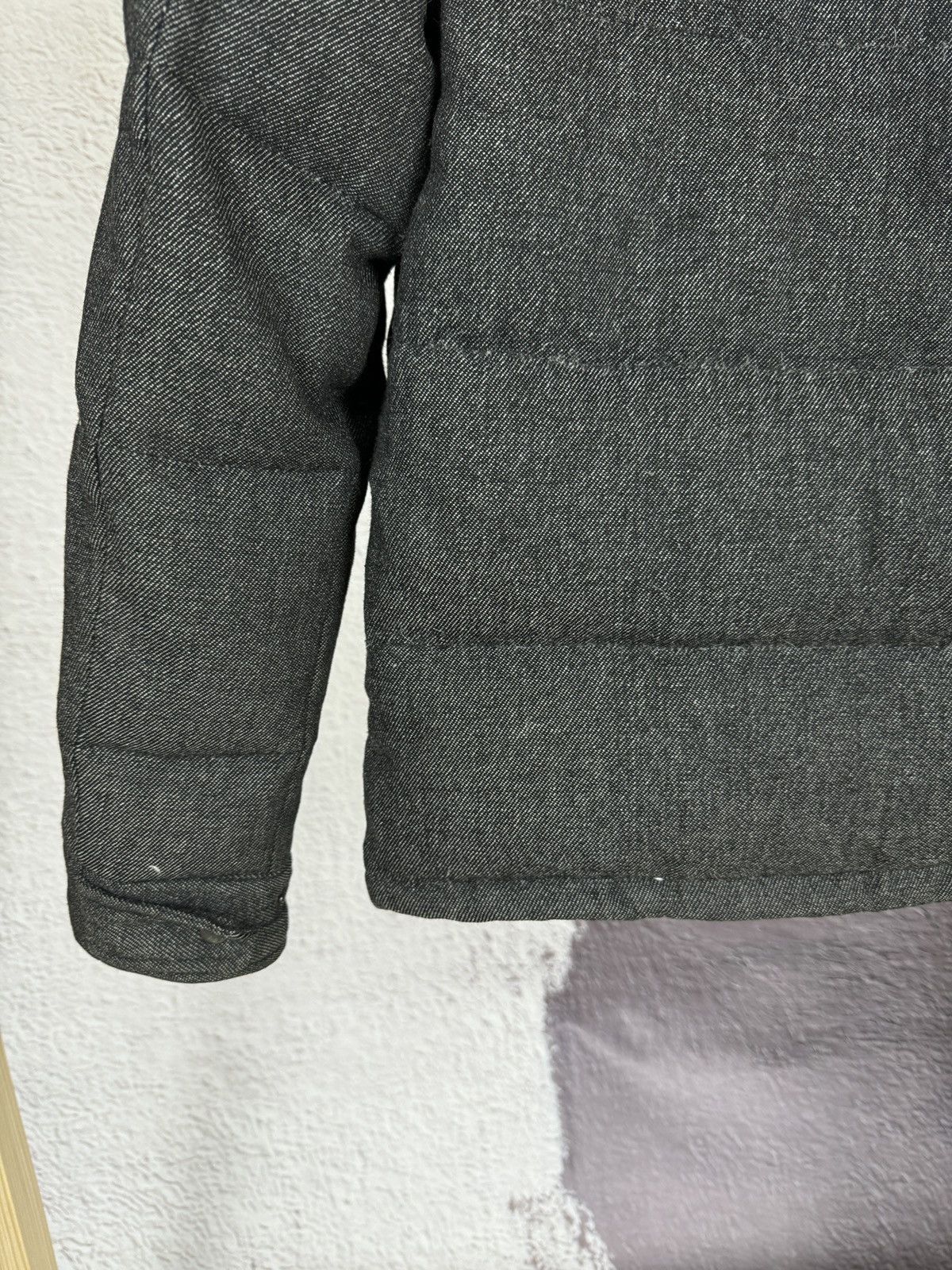 Japanese Brand Urban Research Doors grey wool down quilted jacket coat Size US M / EU 48-50 / 2 - 14 Thumbnail