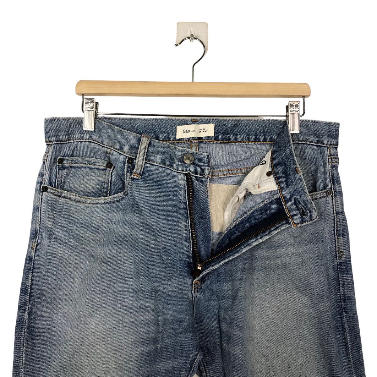 Japanese Brand 🔥90’s Rare Distressed Denim Jeans Vintage Gap 1969 Japan Size US 34 / EU 50 - 10 Thumbnail