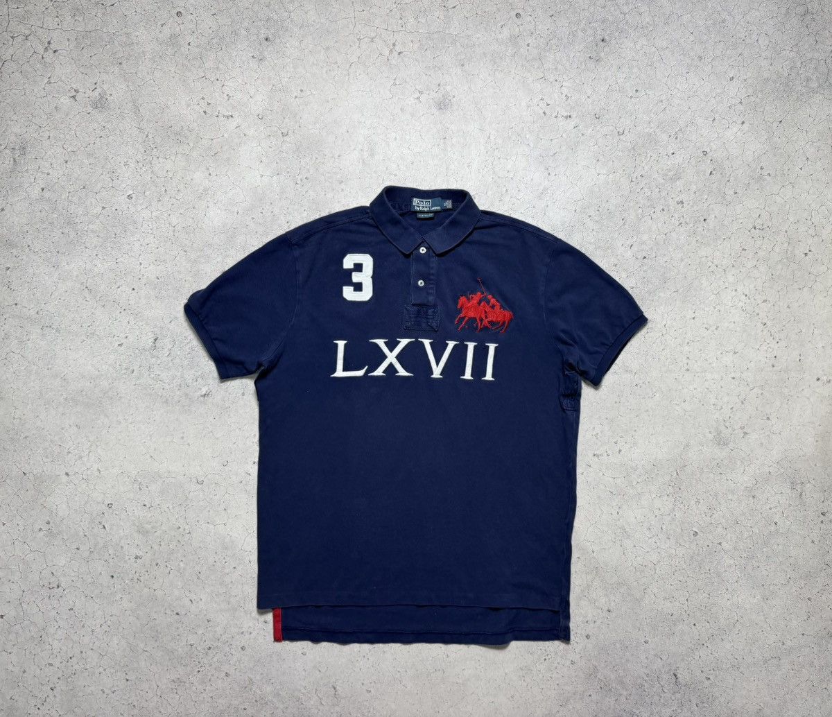 Polo Ralph Lauren Polo Ralph Lauren LXVII Big Pony #3 Polo Shirt Chief Keef Size US XL / EU 56 / 4 - 1 Thumbnail