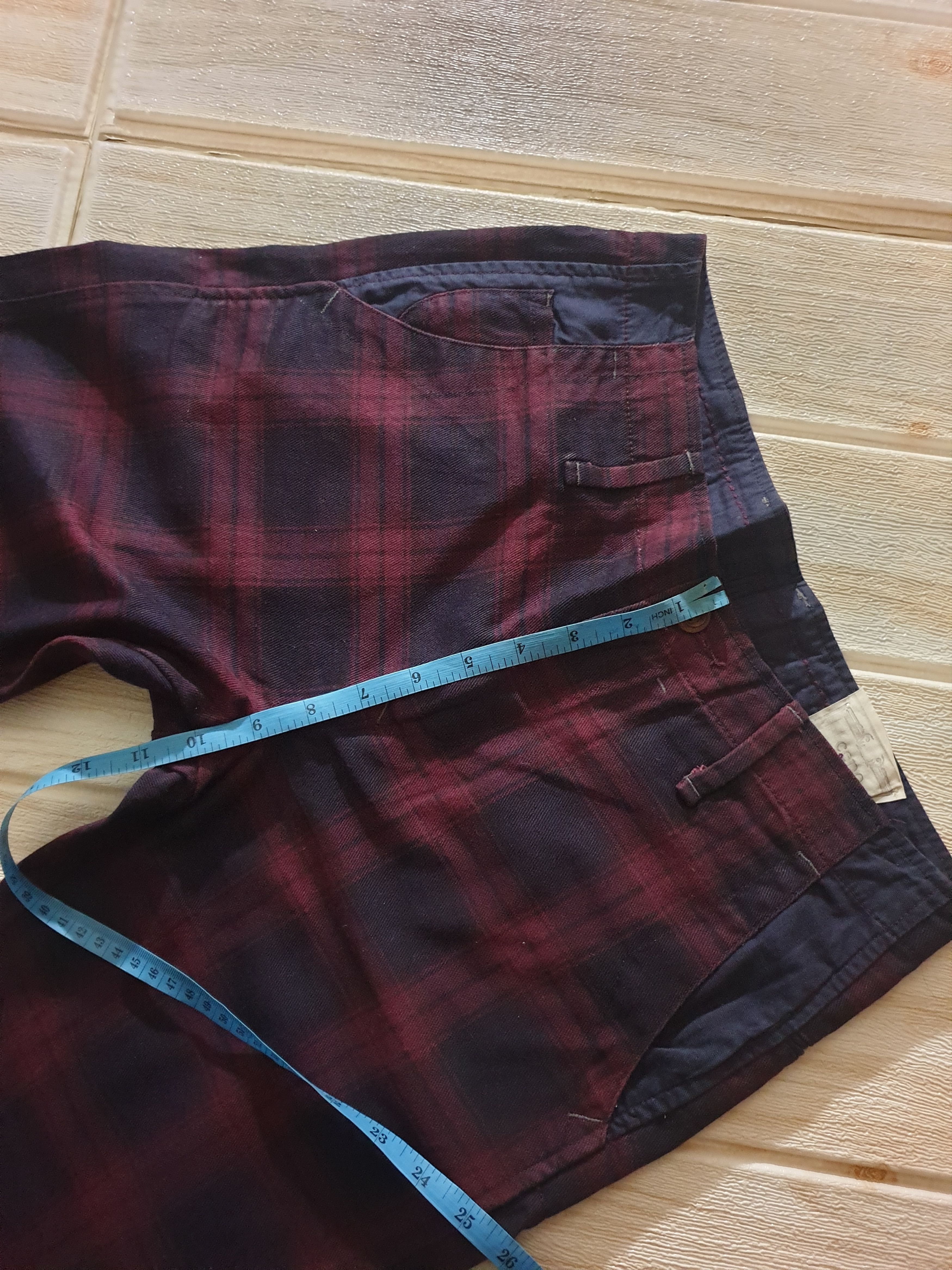 PPFM 💥Cepo checkered punk rock Japanese pant Size US 30 / EU 46 - 9 Thumbnail