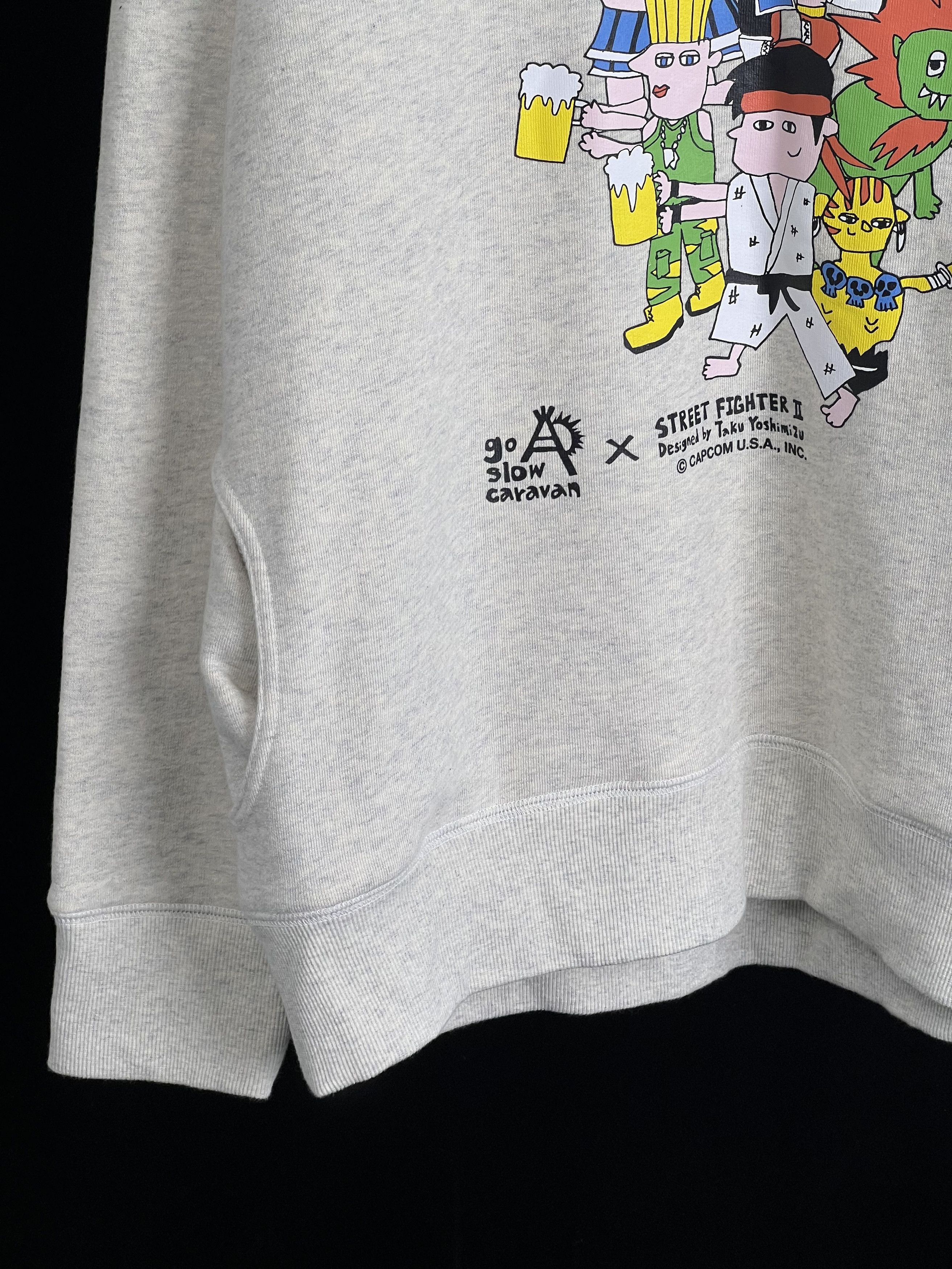 go slow caravan 【go slow caravan × STREET FIGHTER II 】Hoodie XXL Size US XXL / EU 58 / 5 - 5 Thumbnail