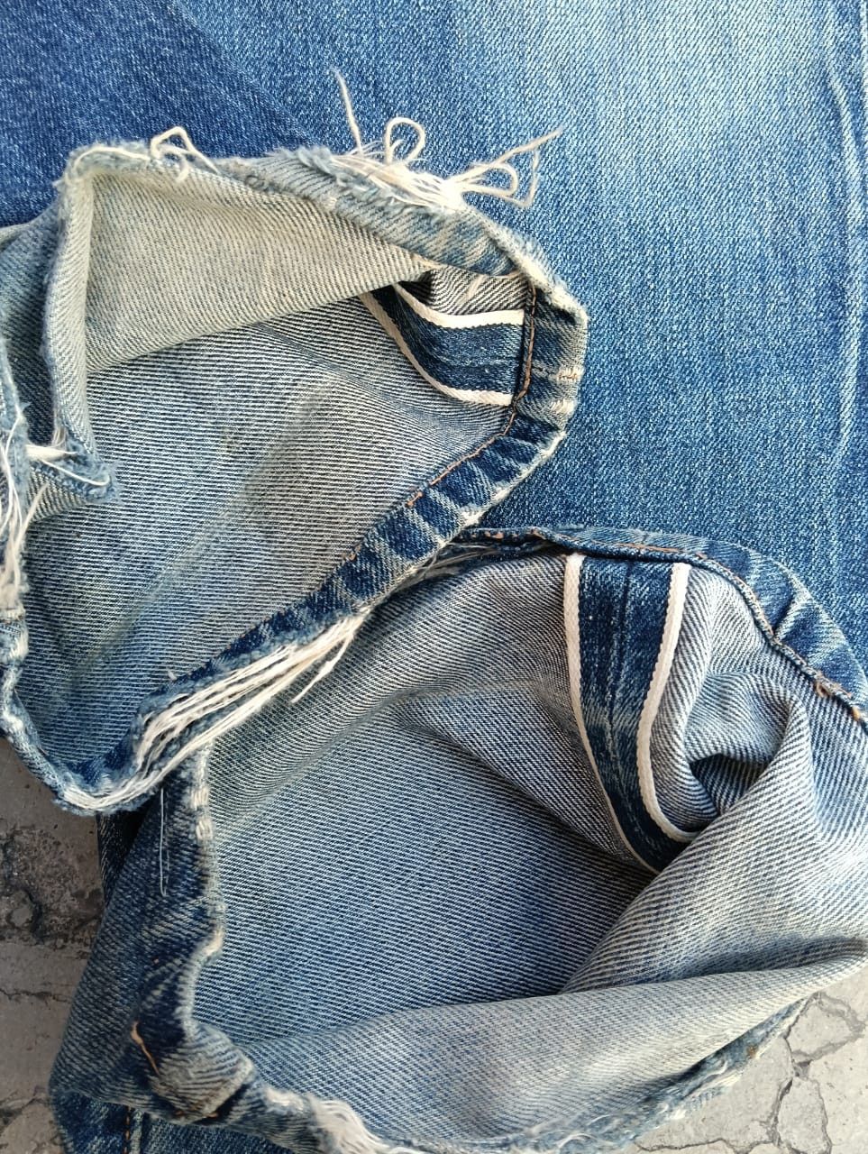 Levi's Levi’s 501XX Big E Redline Selvedge Denim Jeans Made in USA Size US 32 / EU 48 - 12 Thumbnail
