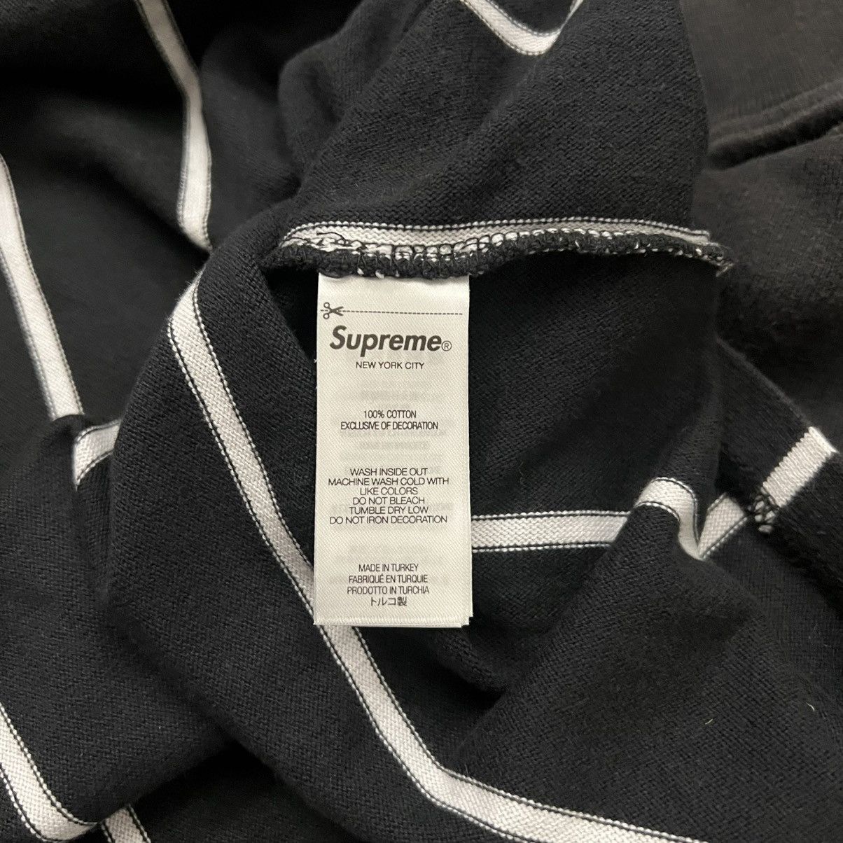 Supreme Supreme Striped Raglan Shirt Size US L / EU 52-54 / 3 - 6 Thumbnail
