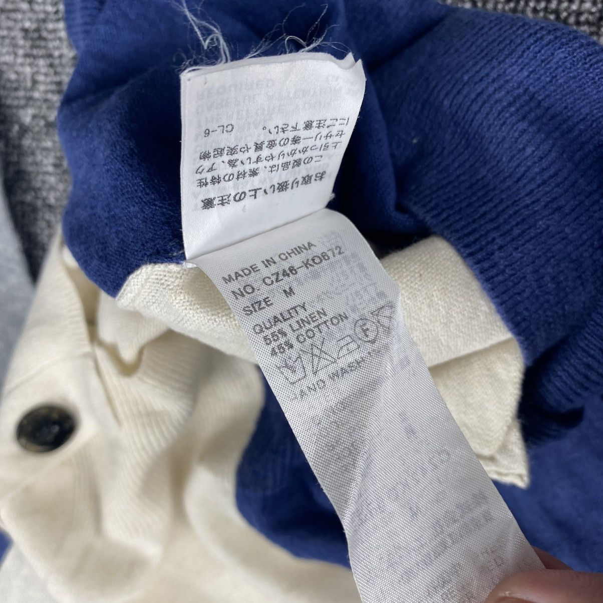 CABANE de ZUCCa cabane de zucca by issey miyake knitwear three tone Size US M / EU 48-50 / 2 - 7 Thumbnail