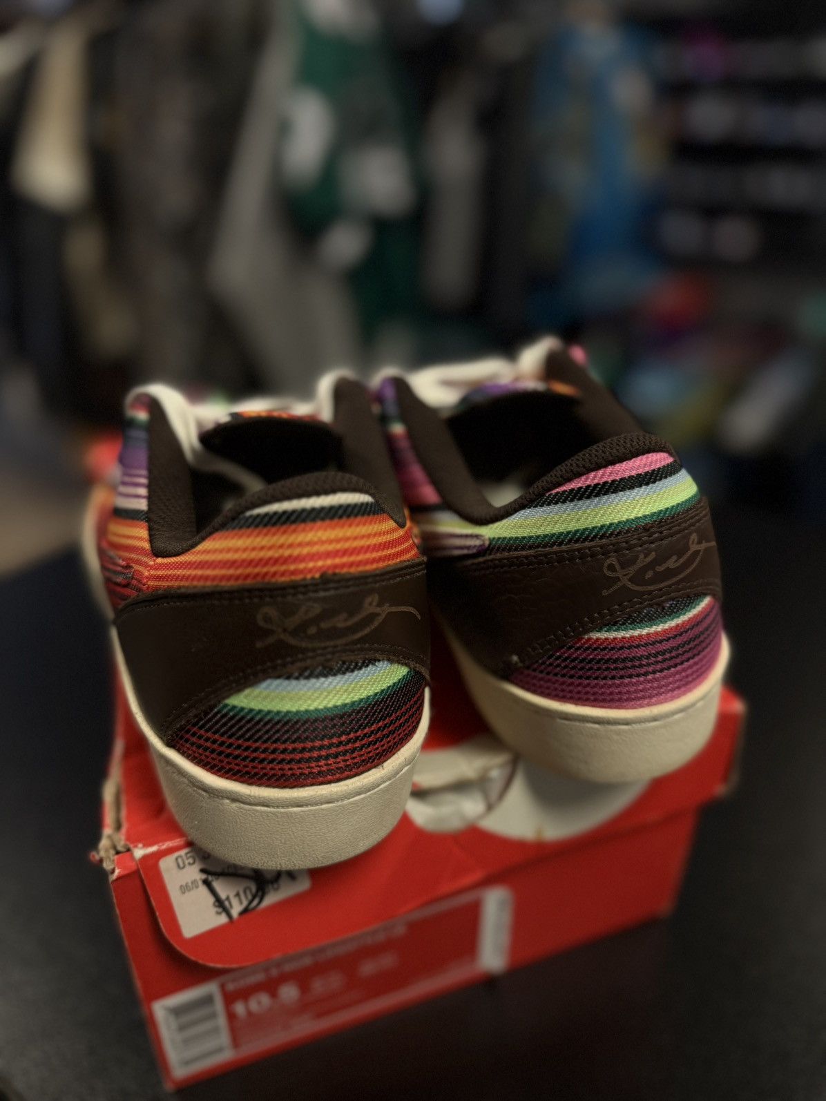 Nike Kobe 8 NSW Mexican Blanket Multicolor Size 10.5 (2013) Size US 10.5 / EU 43-44 - 8 Thumbnail
