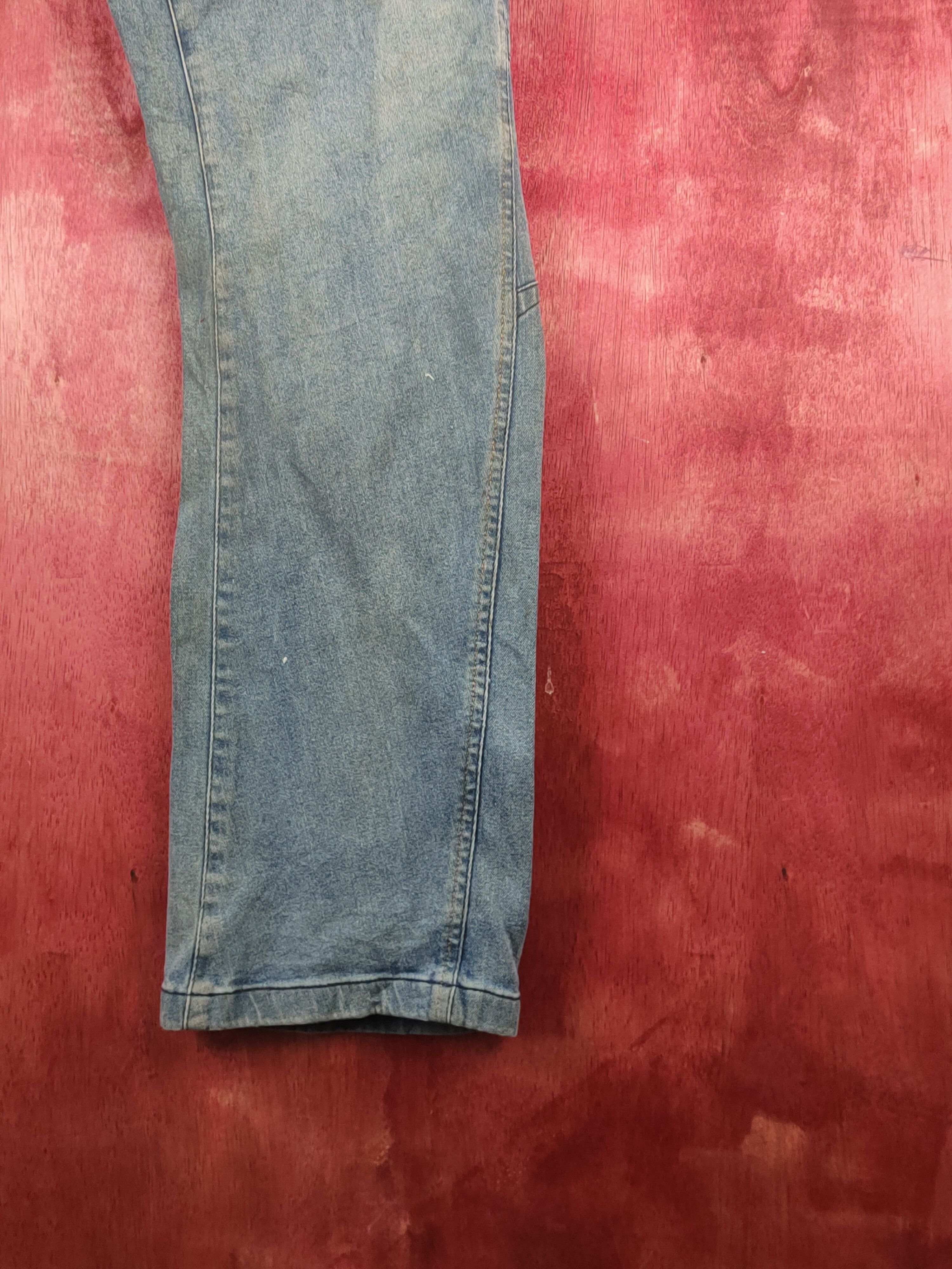 Japanese Brand FieldCore Dark Blue Faded Distressed Ripped Jeans #S2366 Size US 34 / EU 50 - 11 Thumbnail