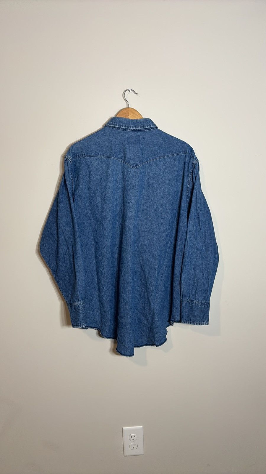 Vintage × Wrangler Vintage Wrangler Pearl Snap Western Shirt Size US XXL / EU 58 / 5 - 4 Thumbnail