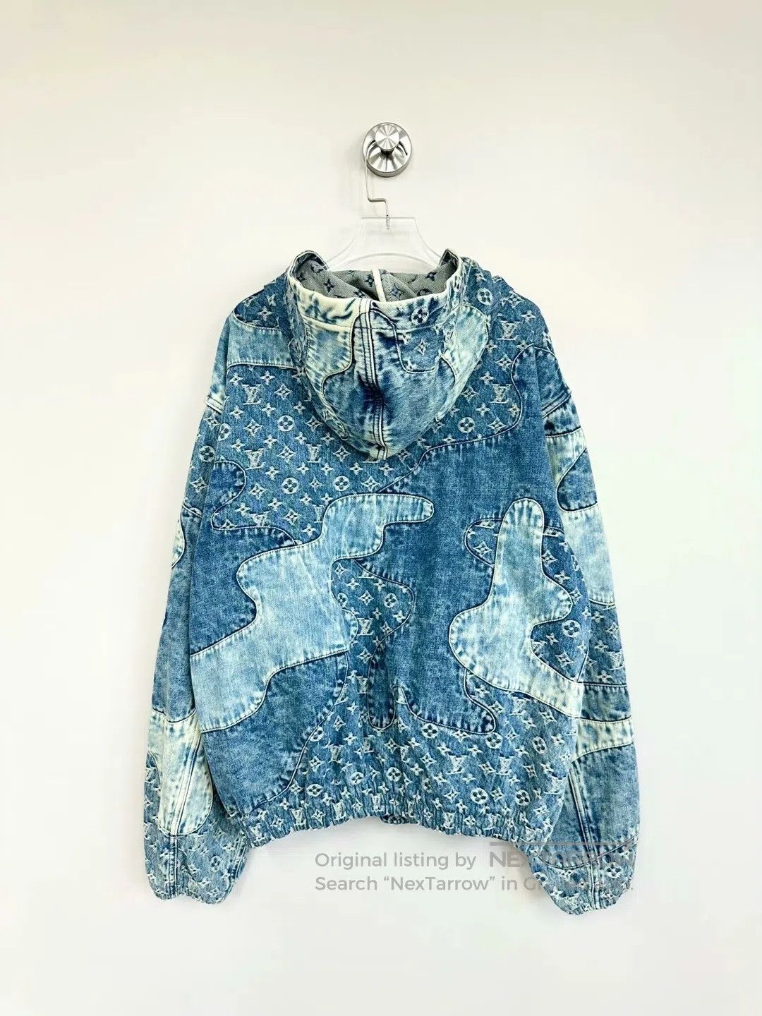 Louis Vuitton Louis Vuitton Blue Monogrammed Printed Structural Patchwor Size US M / EU 48-50 / 2 - 2 Thumbnail