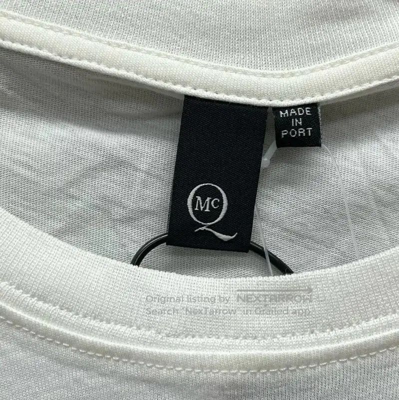 Alexander McQueen Alexander McQueen White Cotton Graphic T-Shirt . Size US S / EU 44-46 / 1 - 4 Thumbnail