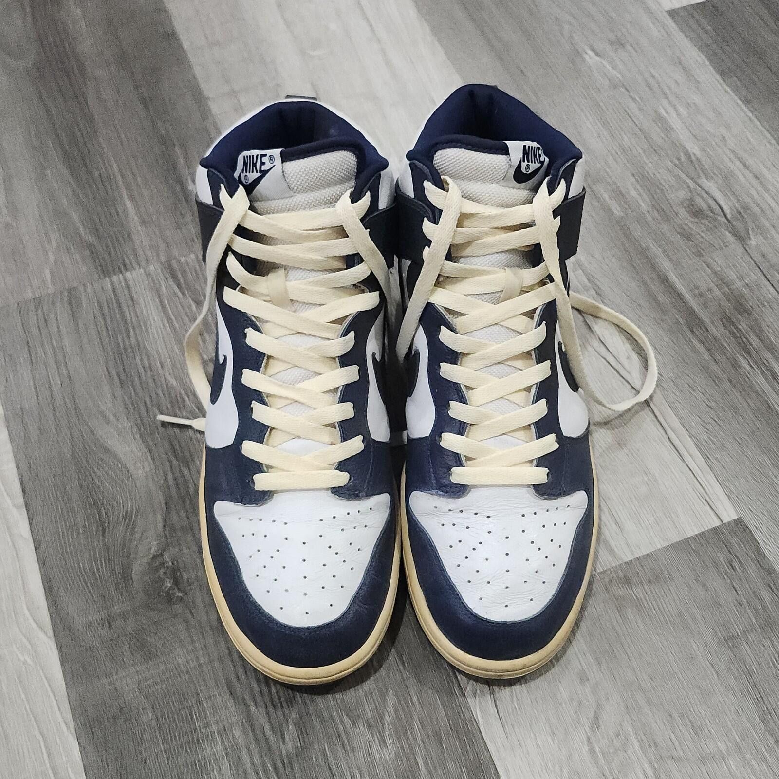 Nike Vintage 2004 Nike Dunk High Villanova Mens 9.5 / 309432-141 Size US 9.5 / EU 42-43 - 3 Thumbnail