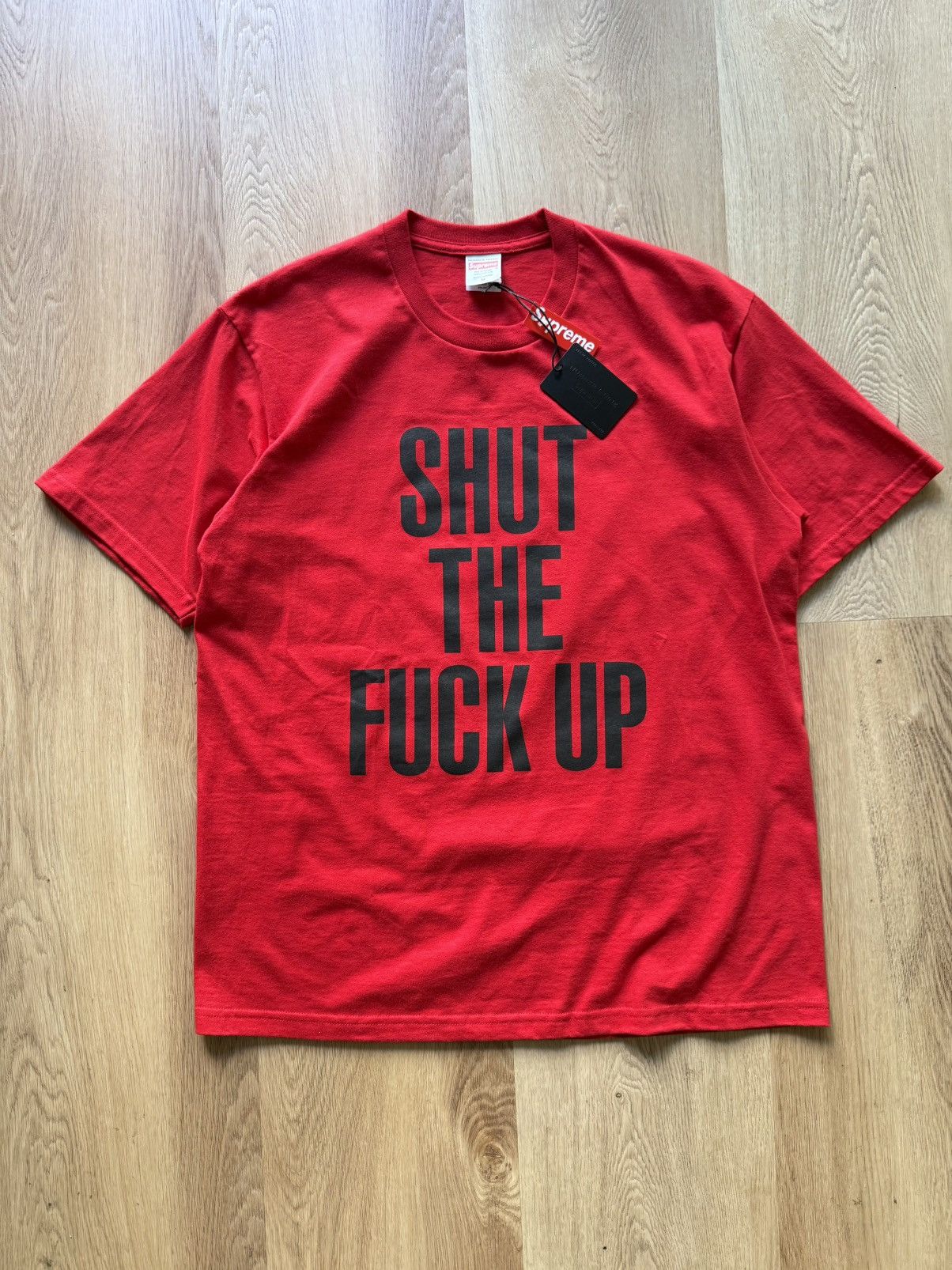 Number (N)ine × Supreme Supreme®/Number (N)ine Manson Tee red 