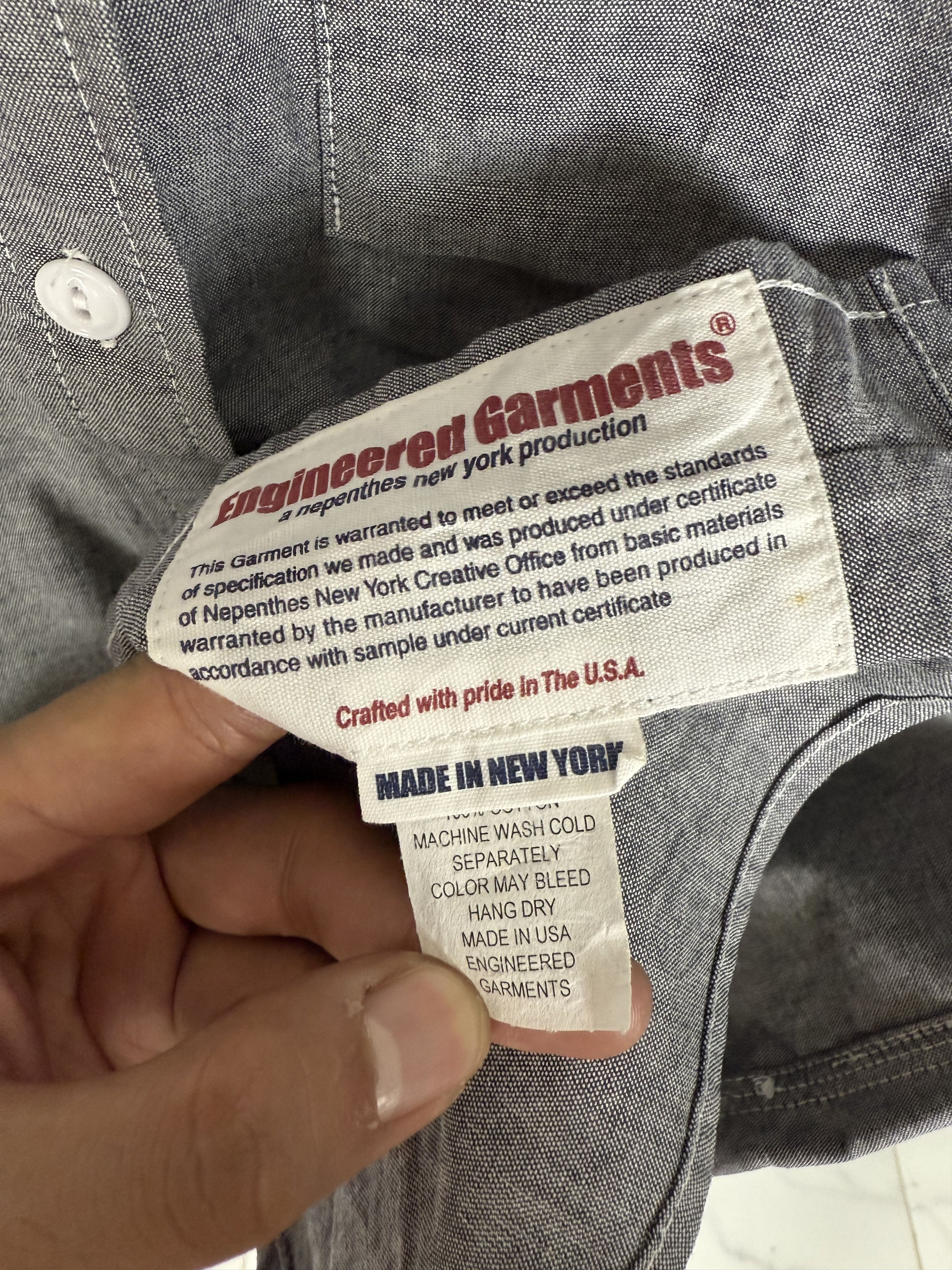 Engineered Garments Engineered Garments Work Shirt Size US S / EU 44-46 / 1 - 7 Thumbnail