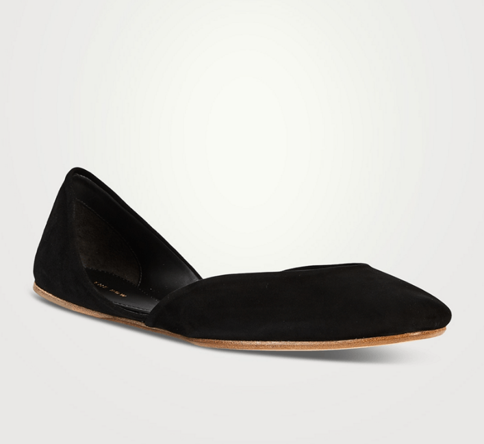 The Row BNWT AW24 THE ROW GEMMA SUEDE BALLET FLATS 37 Size US 7 / IT 37 - 9 Thumbnail