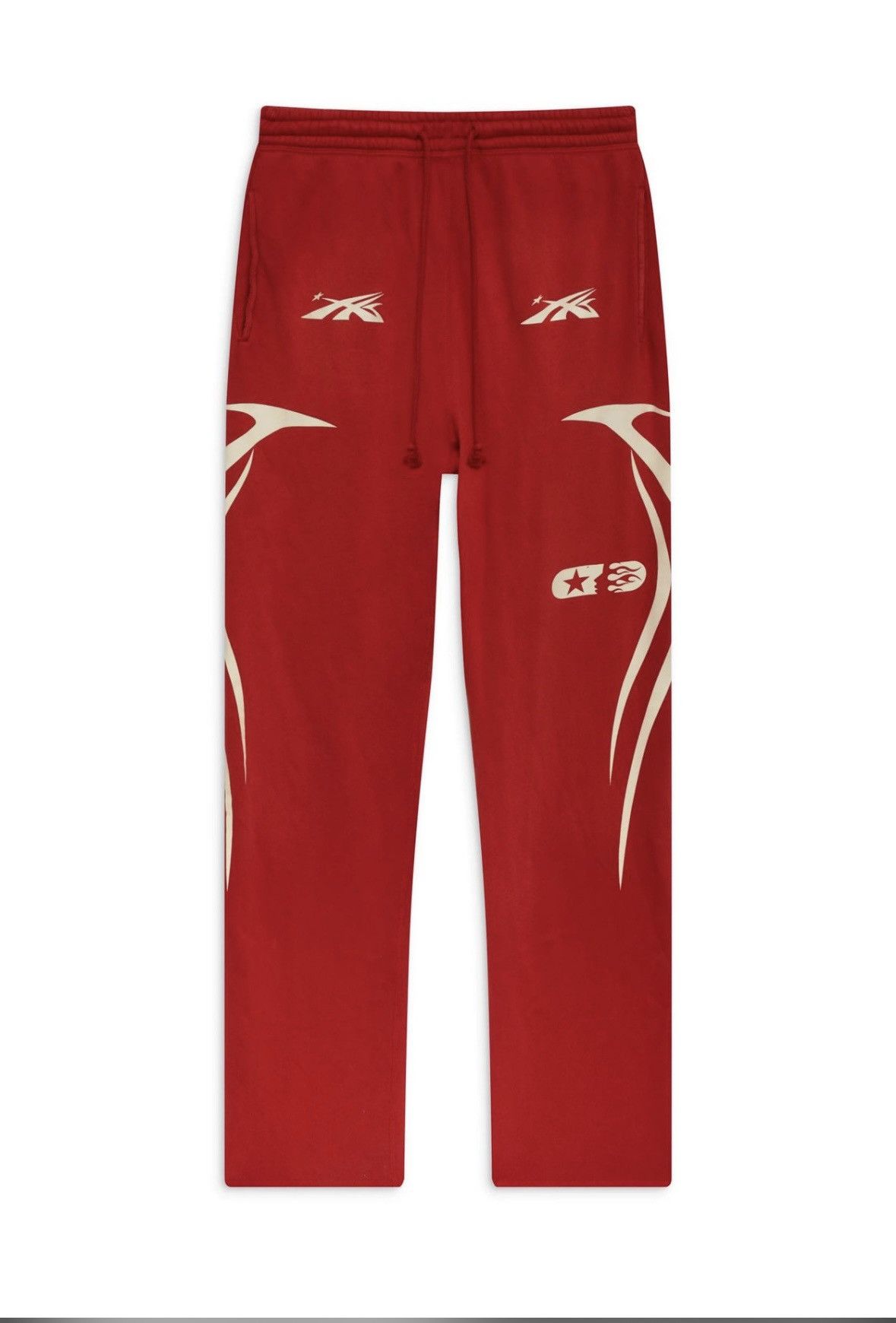 image of Hellstar Sports Red Sweatpants (Small), Men's (Size 30)