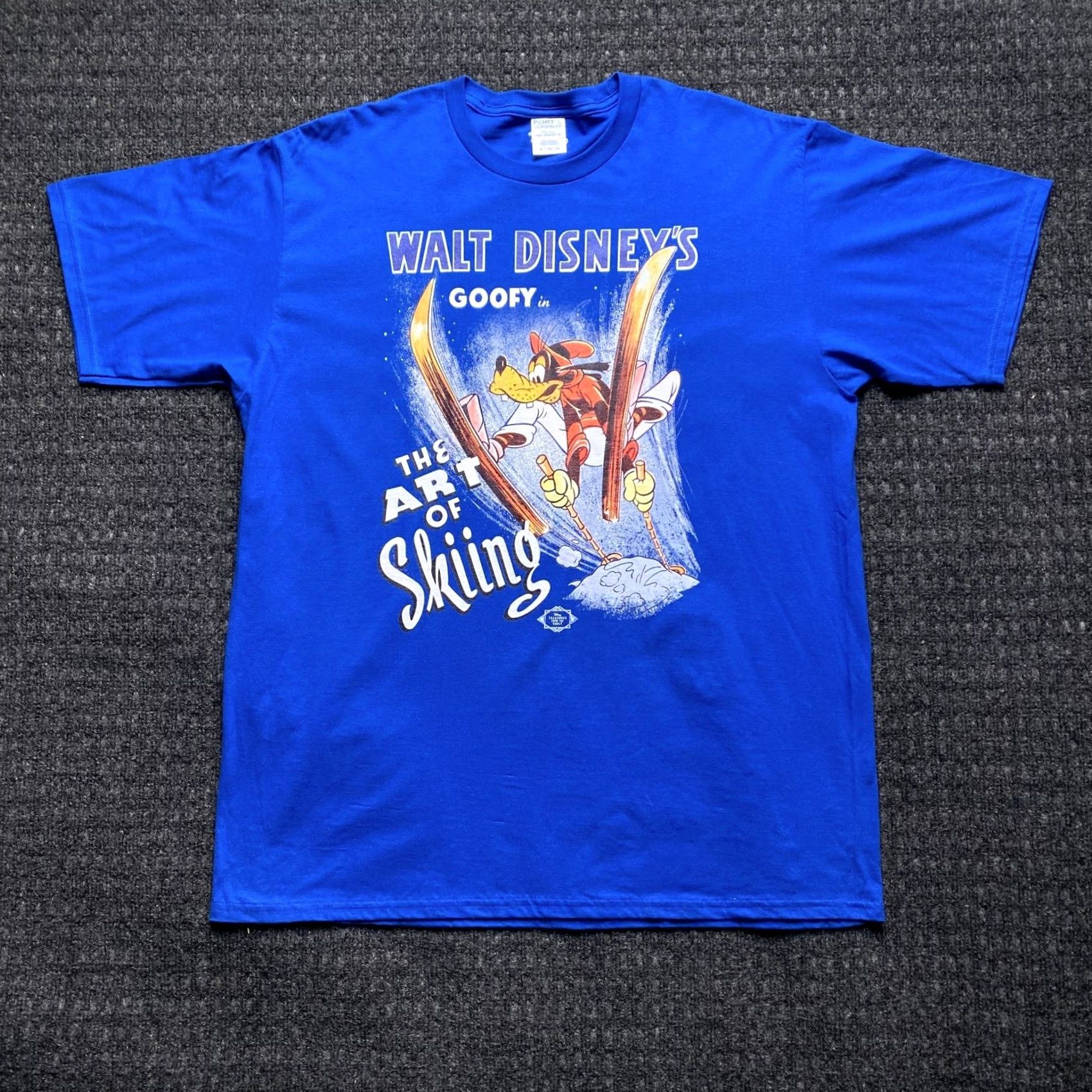 Disney VINTAGEDisney Goofy The Art of Skiing T Shirt XL Blue Treasures From The Vault Size US XL / EU 56 / 4 - 2 Thumbnail
