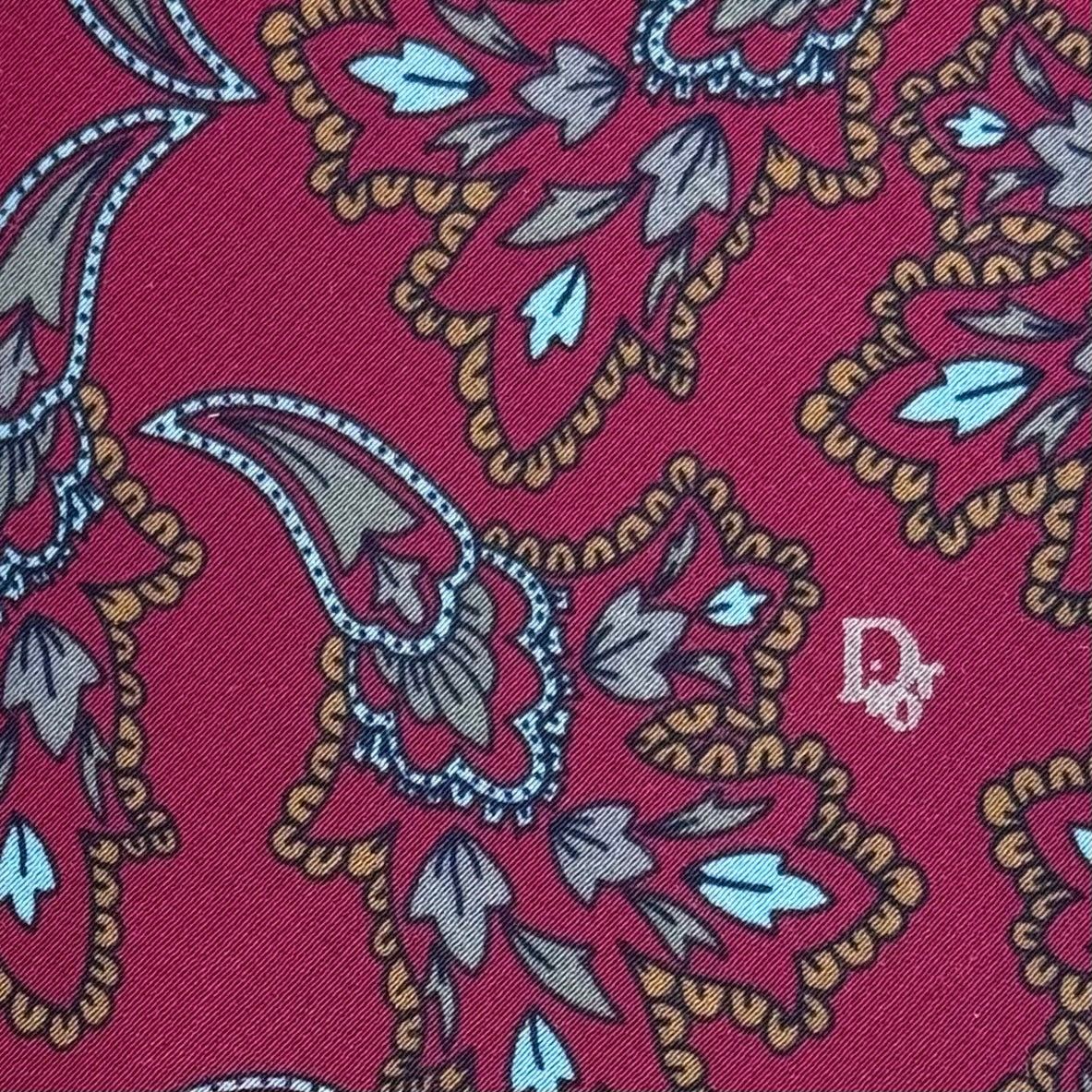 Christian Dior Monsieur Christian Dior Abstract Pattern Tie Size ONE SIZE - 2 Thumbnail