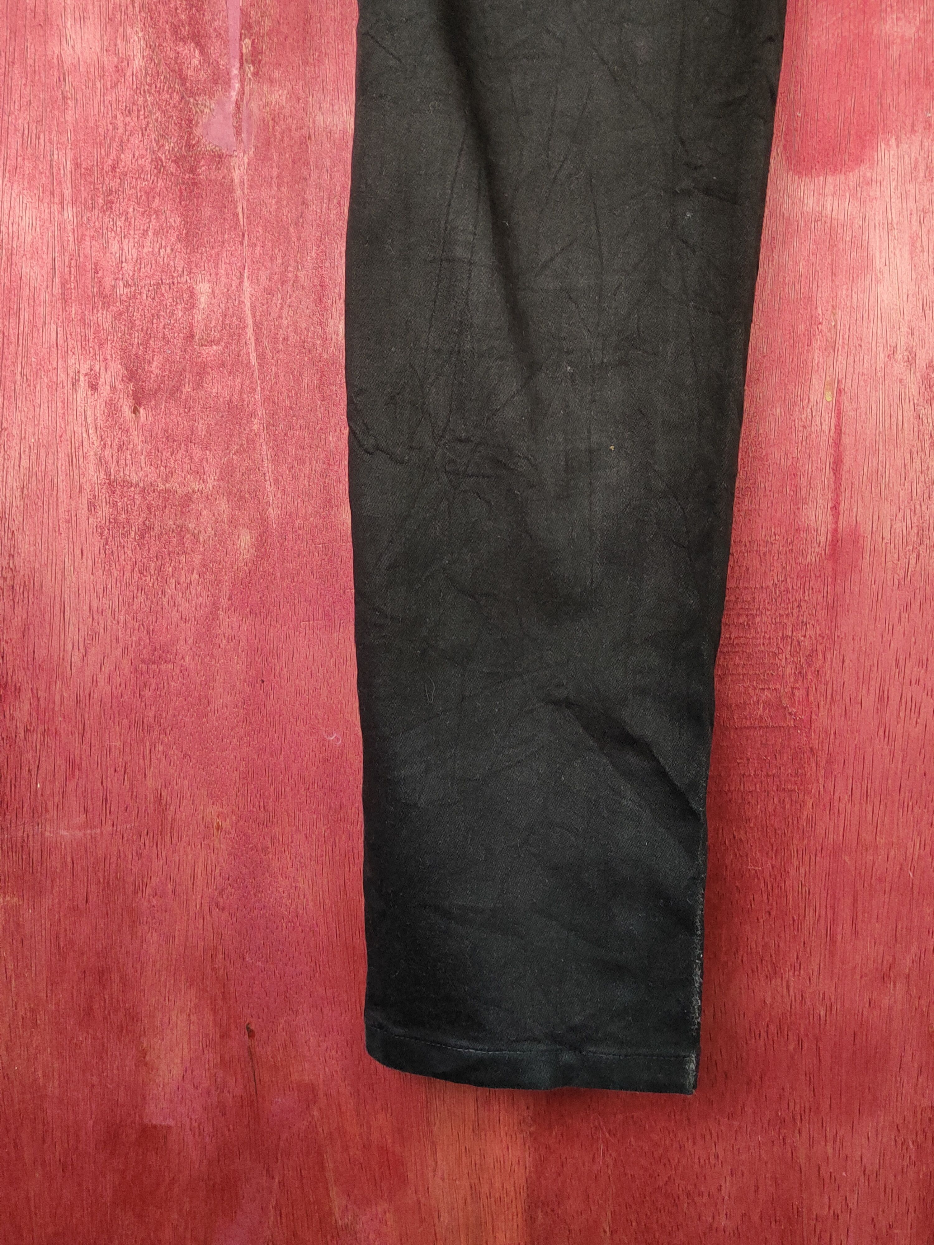 Japanese Brand Uniqlo Black Multipocket Skinny Jeans #S1429 Size US 34 / EU 50 - 12 Thumbnail