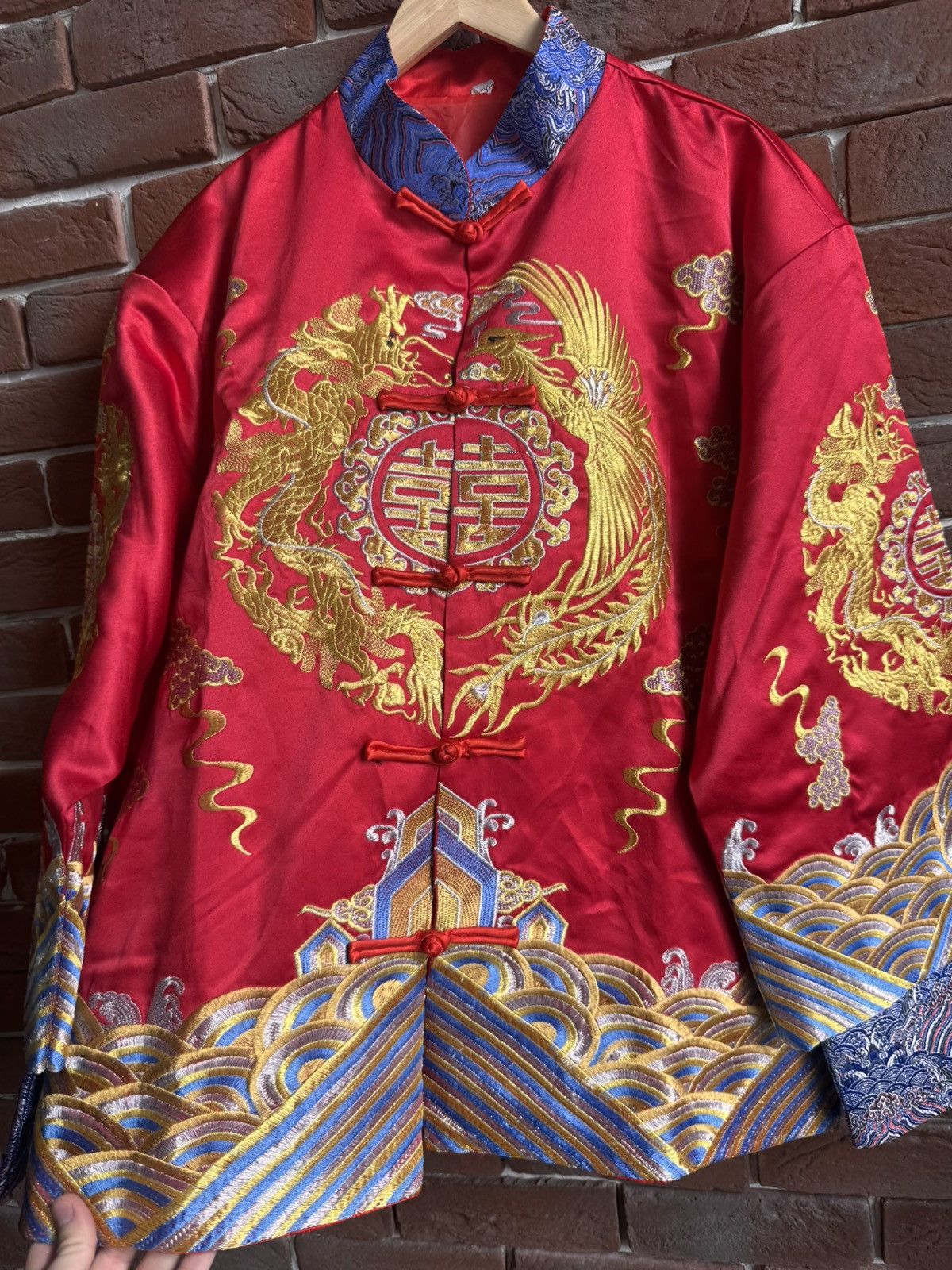 Vintage Kimono Chinese Traditional Dragon Graphic vintage brand Size US XXL / EU 58 / 5 - 5 Thumbnail