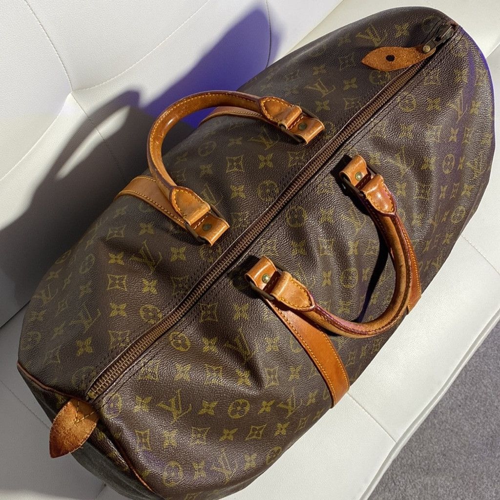 Louis Vuitton Authentic Louis Vuitton Monogram Keepall 50 Travel Bag Size ONE SIZE - 5 Thumbnail