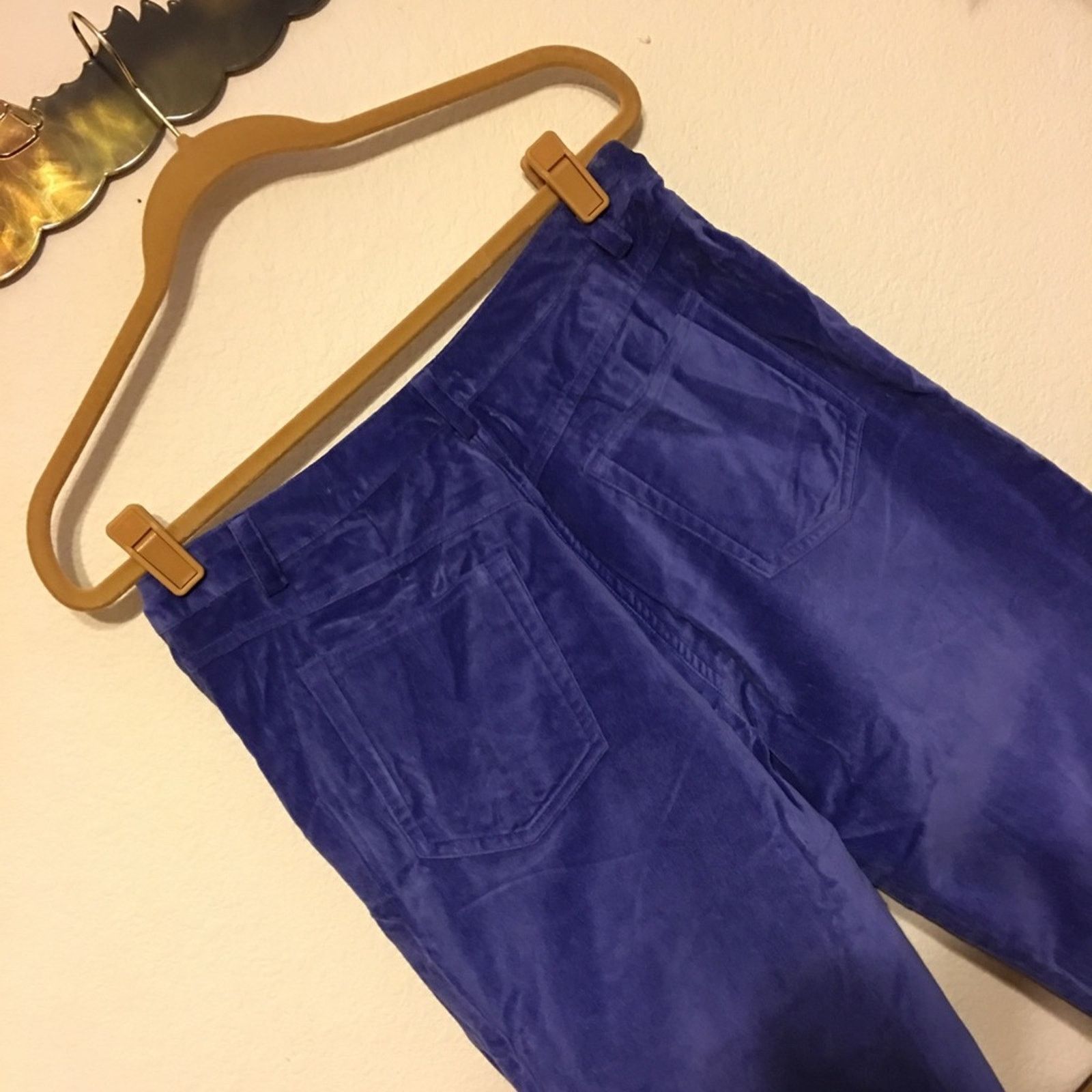 Other Chadwick’s Blue Velvet Jeans NWOT 10 Size 32" / US 10 / IT 46 - 6 Thumbnail