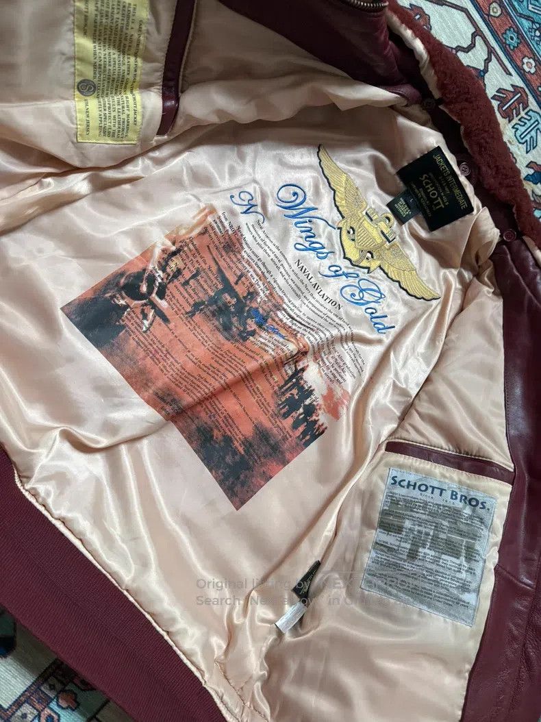 Other G1 flying leather jacket Size L / US 10 / IT 46 - 4 Thumbnail