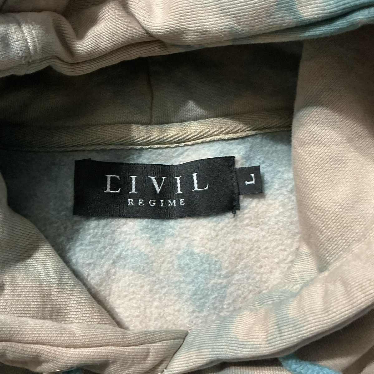 Civil Regime CIVIL REGIME "ROSES FROM CONCRETE" EMBROIDERED HOODIE Size US L / EU 52-54 / 3 - 2 Thumbnail