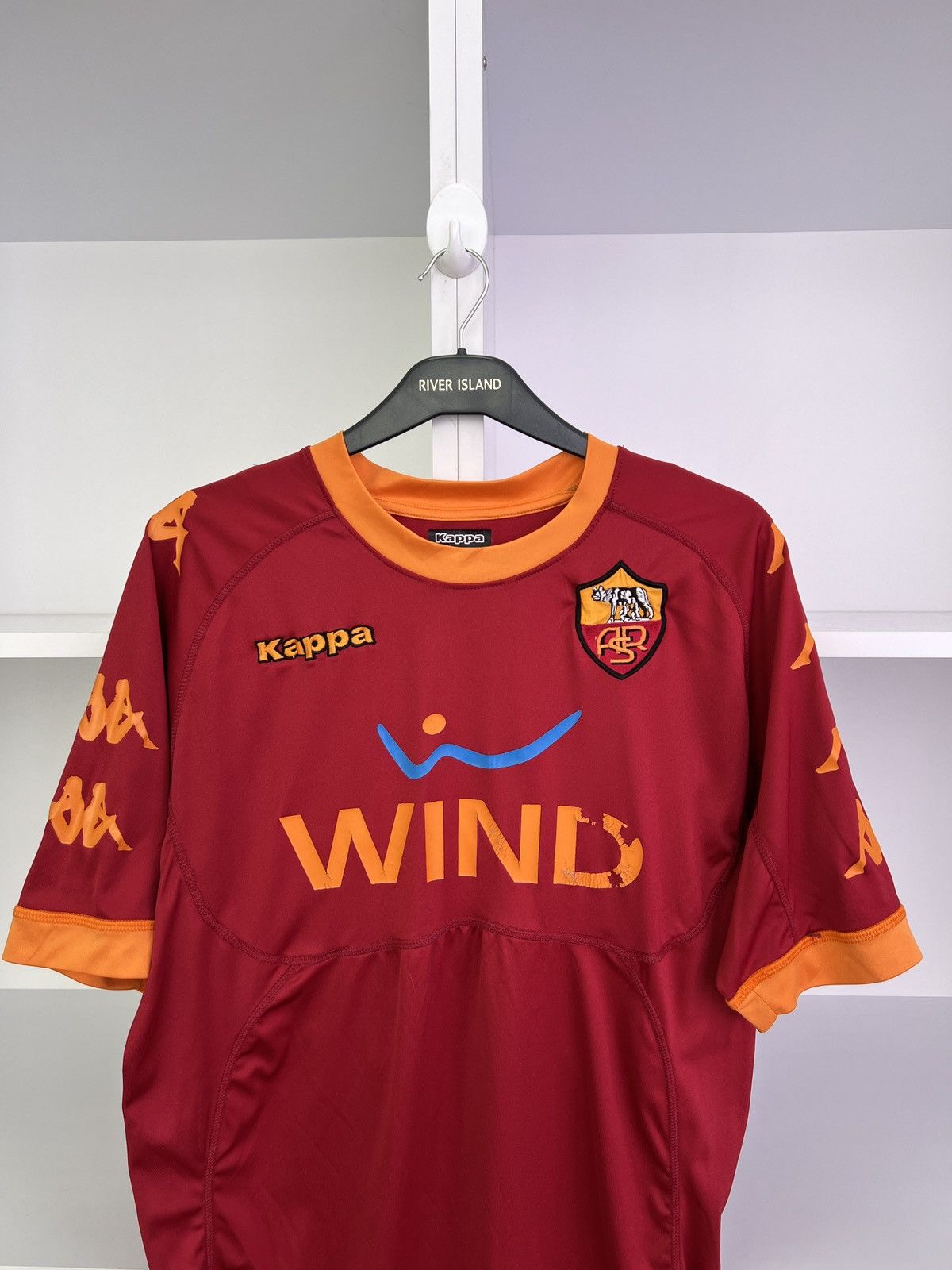 Kappa × Vintage Vintage Roma 12/13 De Rossi Home Jersey Size US XL / EU 56 / 4 - 7 Thumbnail
